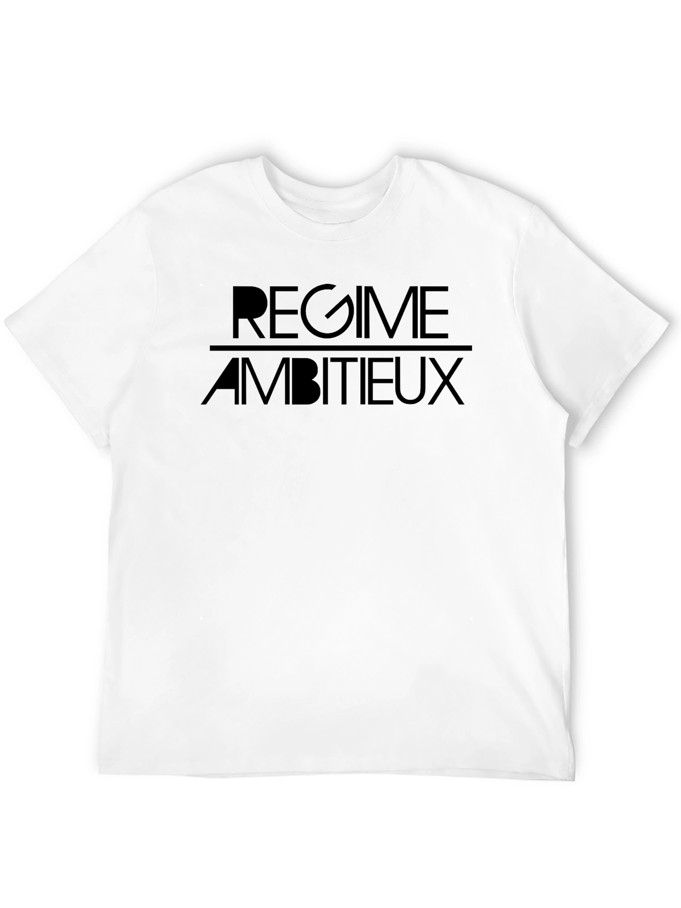Regime Ambitieux Black T-Shirt