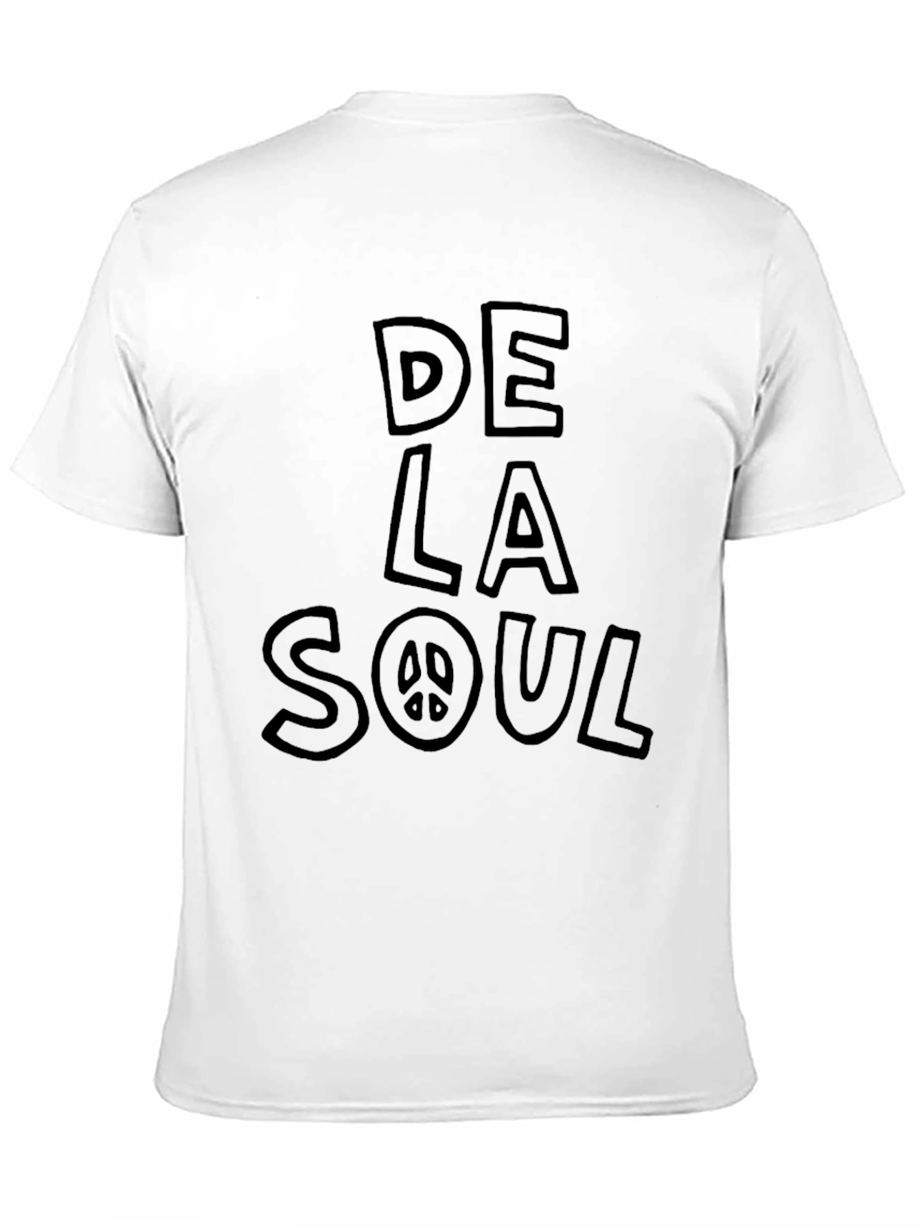 De La Soul Graphic Print Black T-Shirt