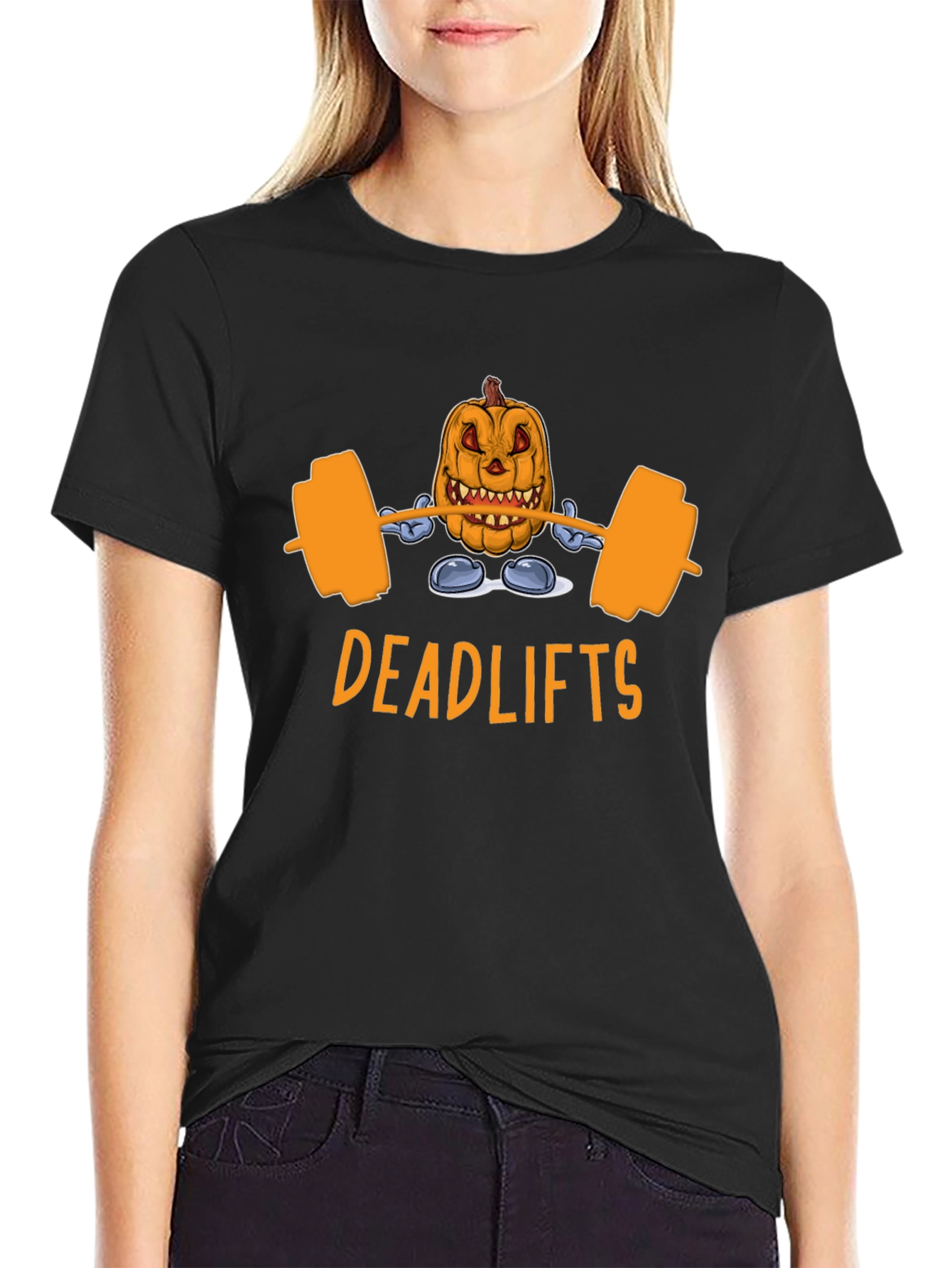 Halloween Deadlifts Gym T-Shirt