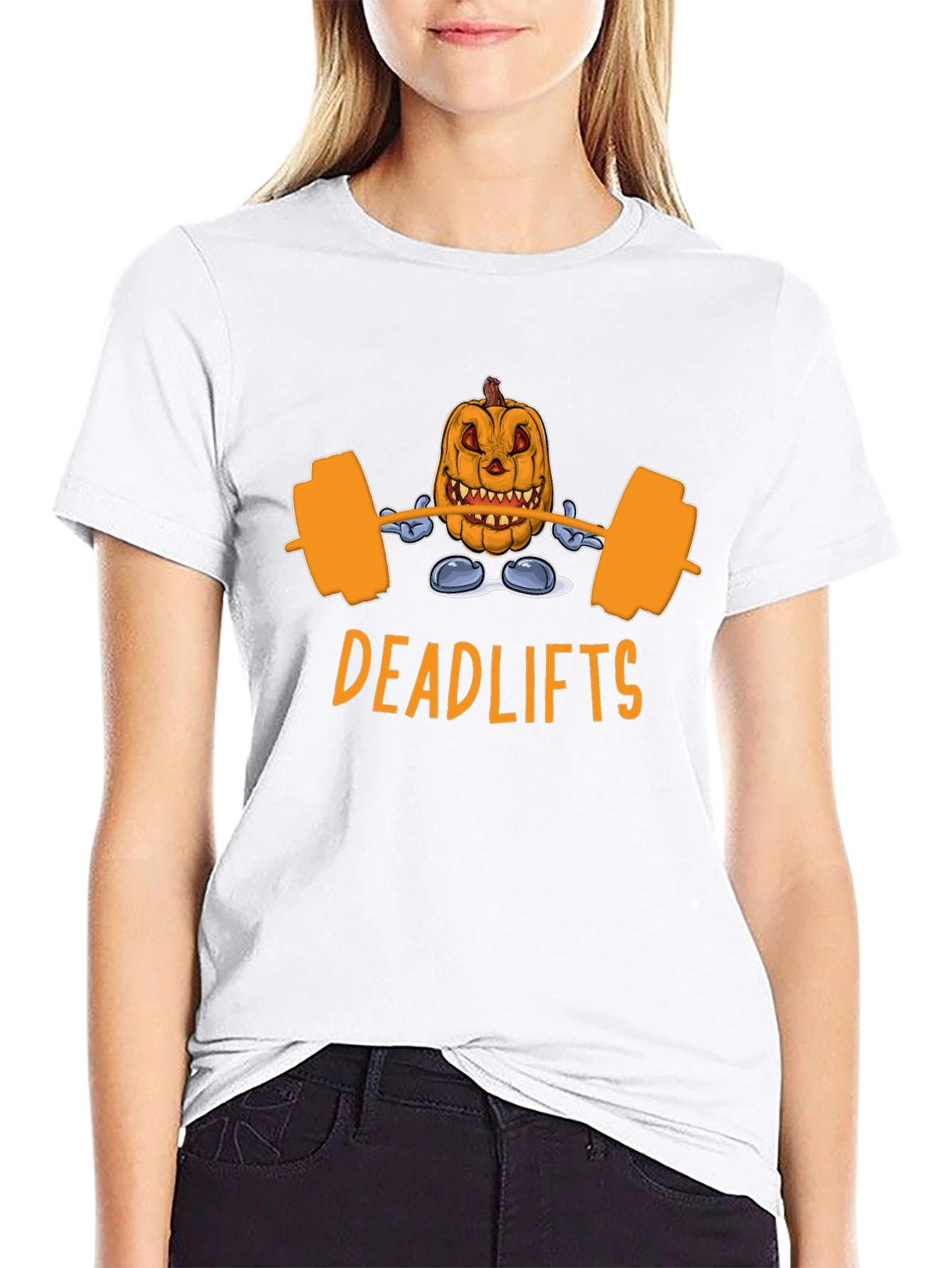 Halloween Deadlifts Gym T-Shirt