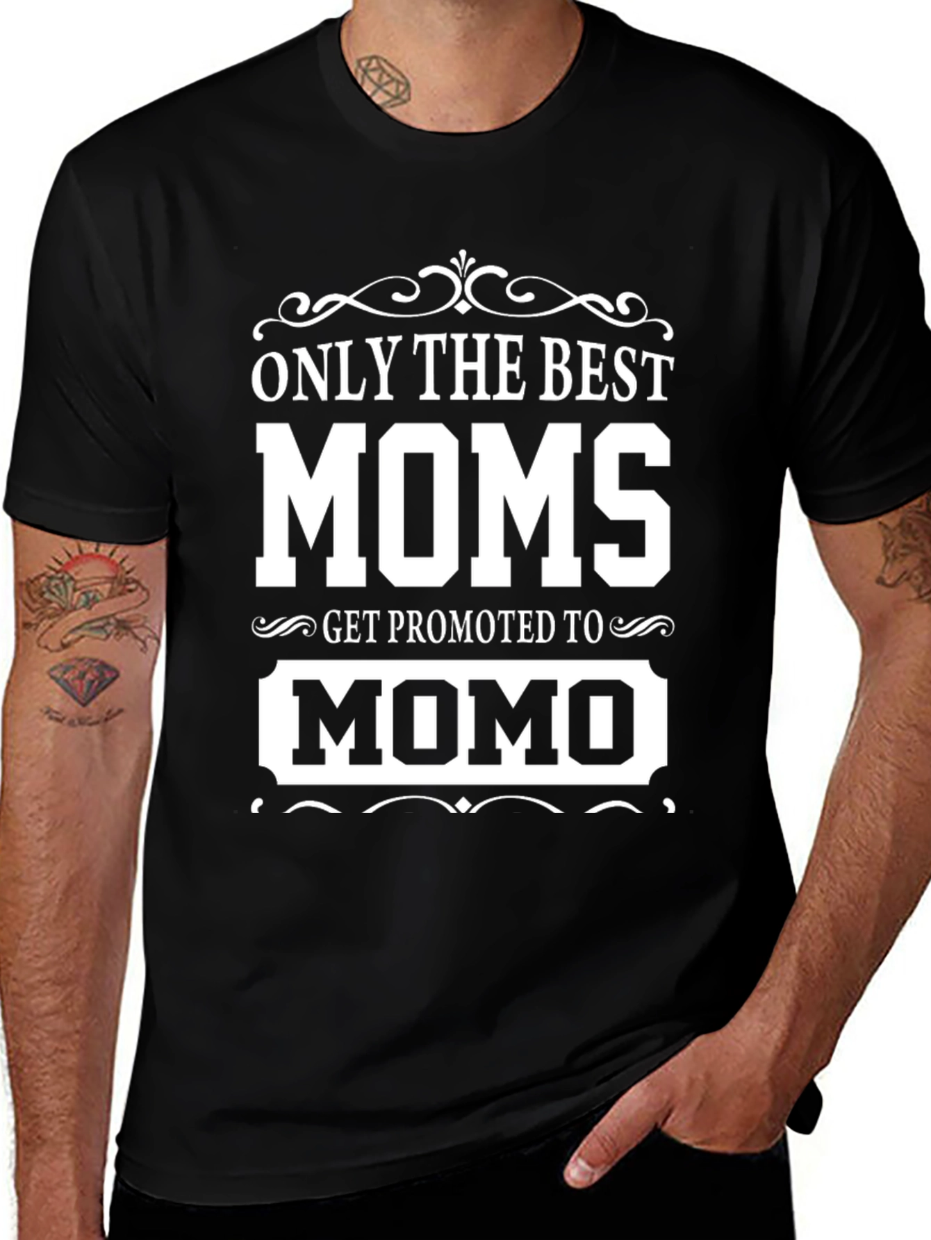 Best Moms Get Promoted to Momo T-Shirt
