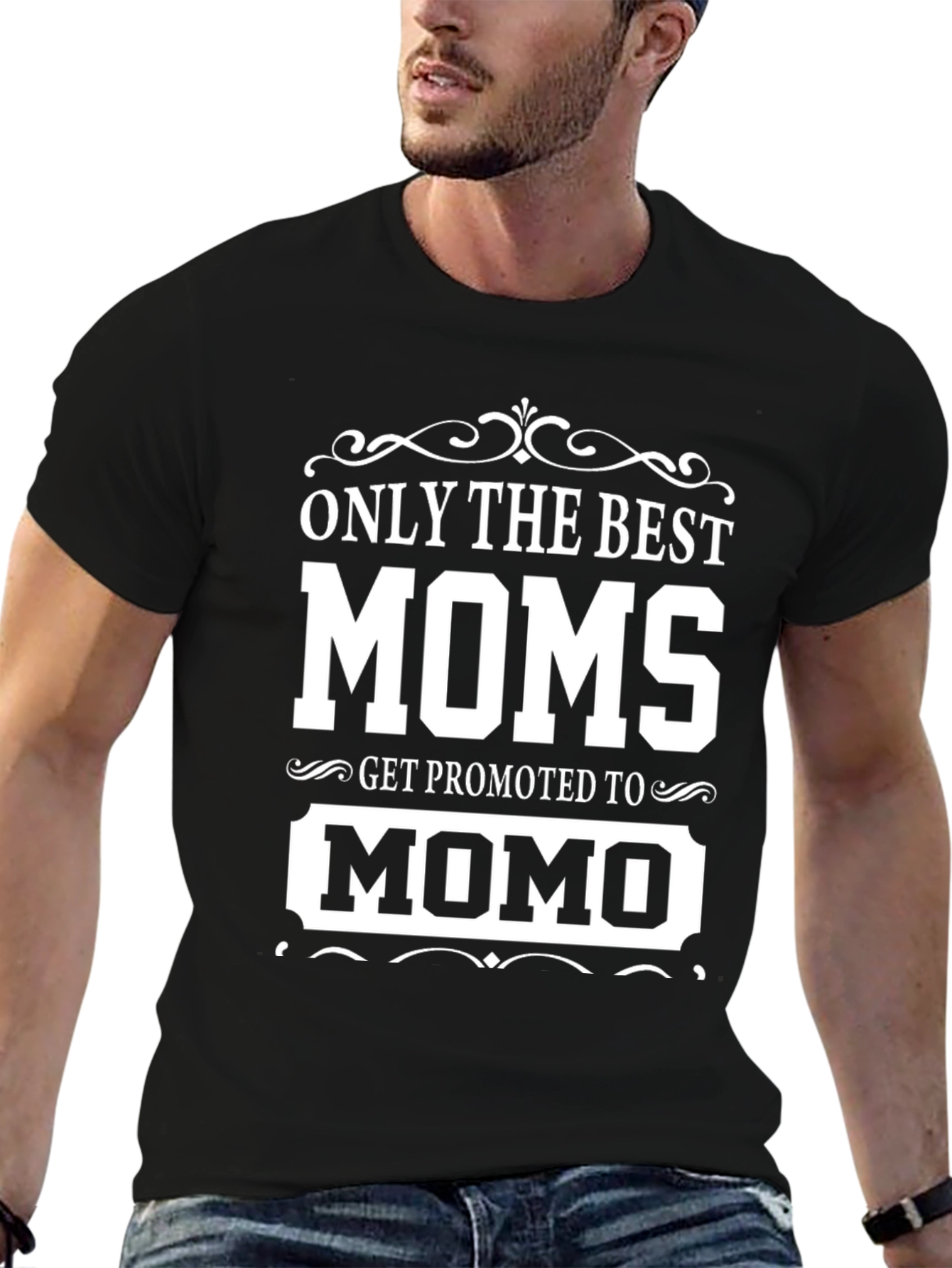 Best Moms Get Promoted to Momo T-Shirt
