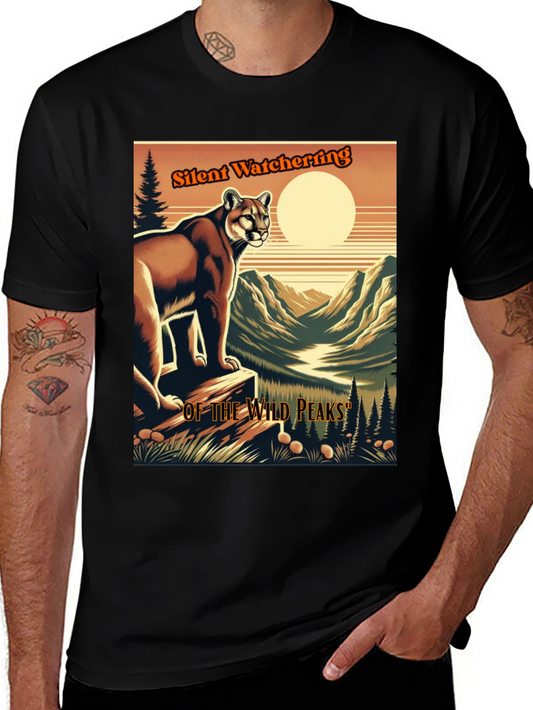 Silent Watcher T-Shirt | Wild Peaks Design