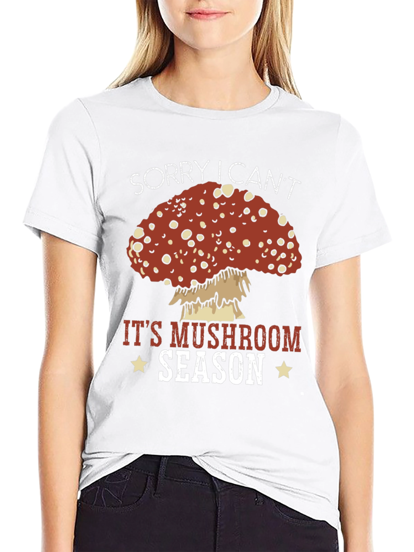 Mushroom Season Graphic Tee - Sorry I Cant!