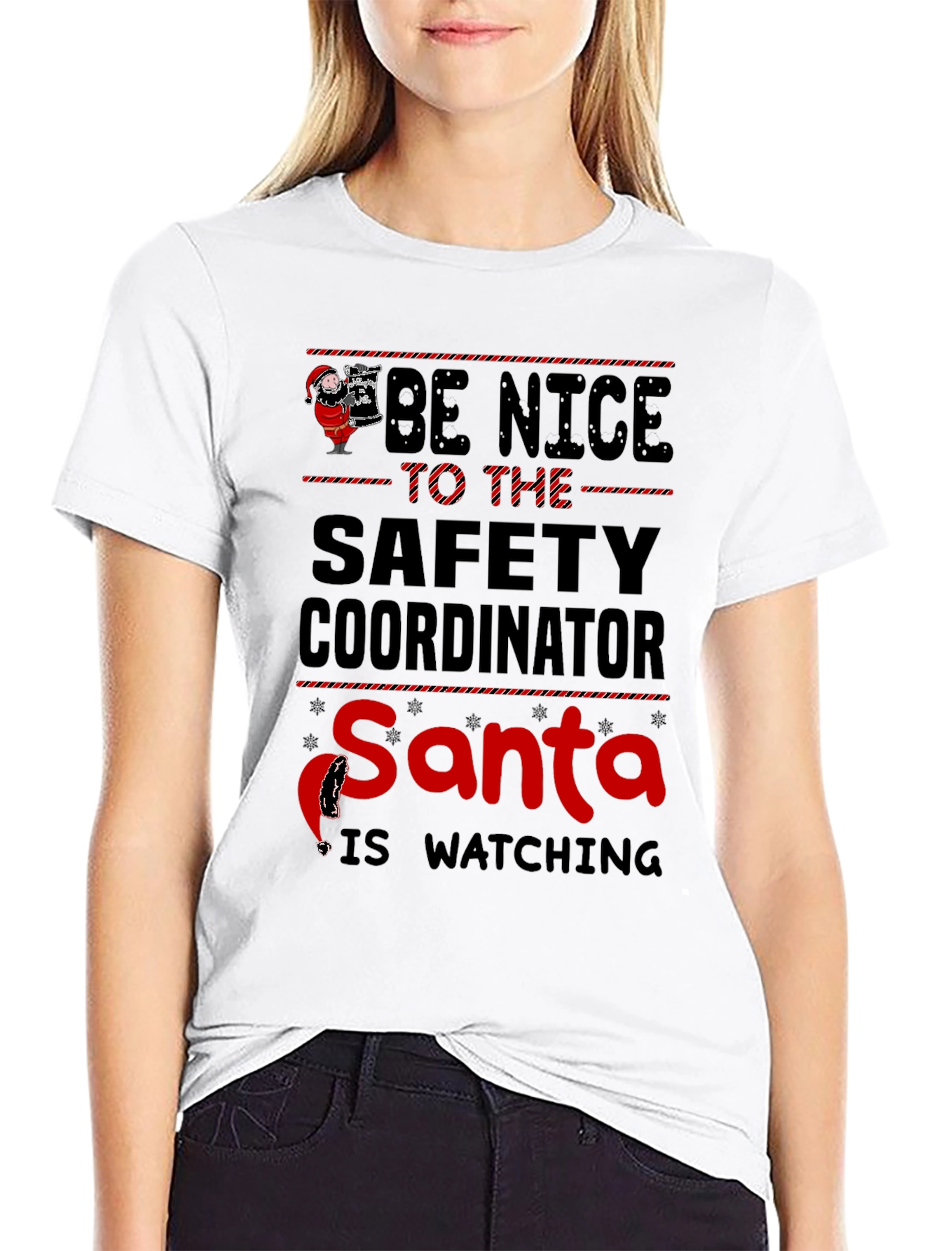 Safety Coordinator Santa T-Shirt