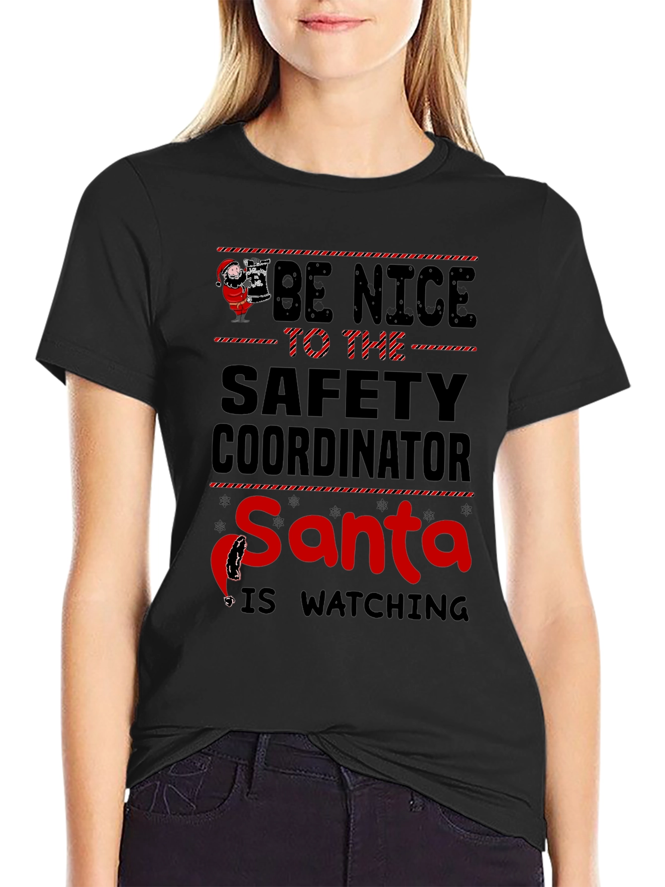 Safety Coordinator Santa T-Shirt