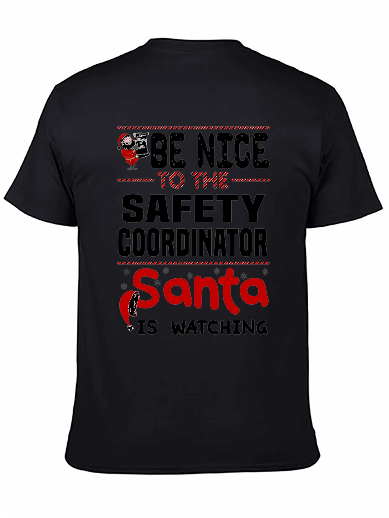 Safety Coordinator Santa T-Shirt