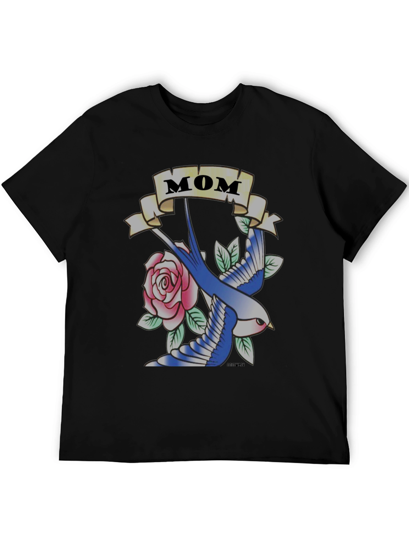 Mom Tattoo Graphic Tee - Classic Style