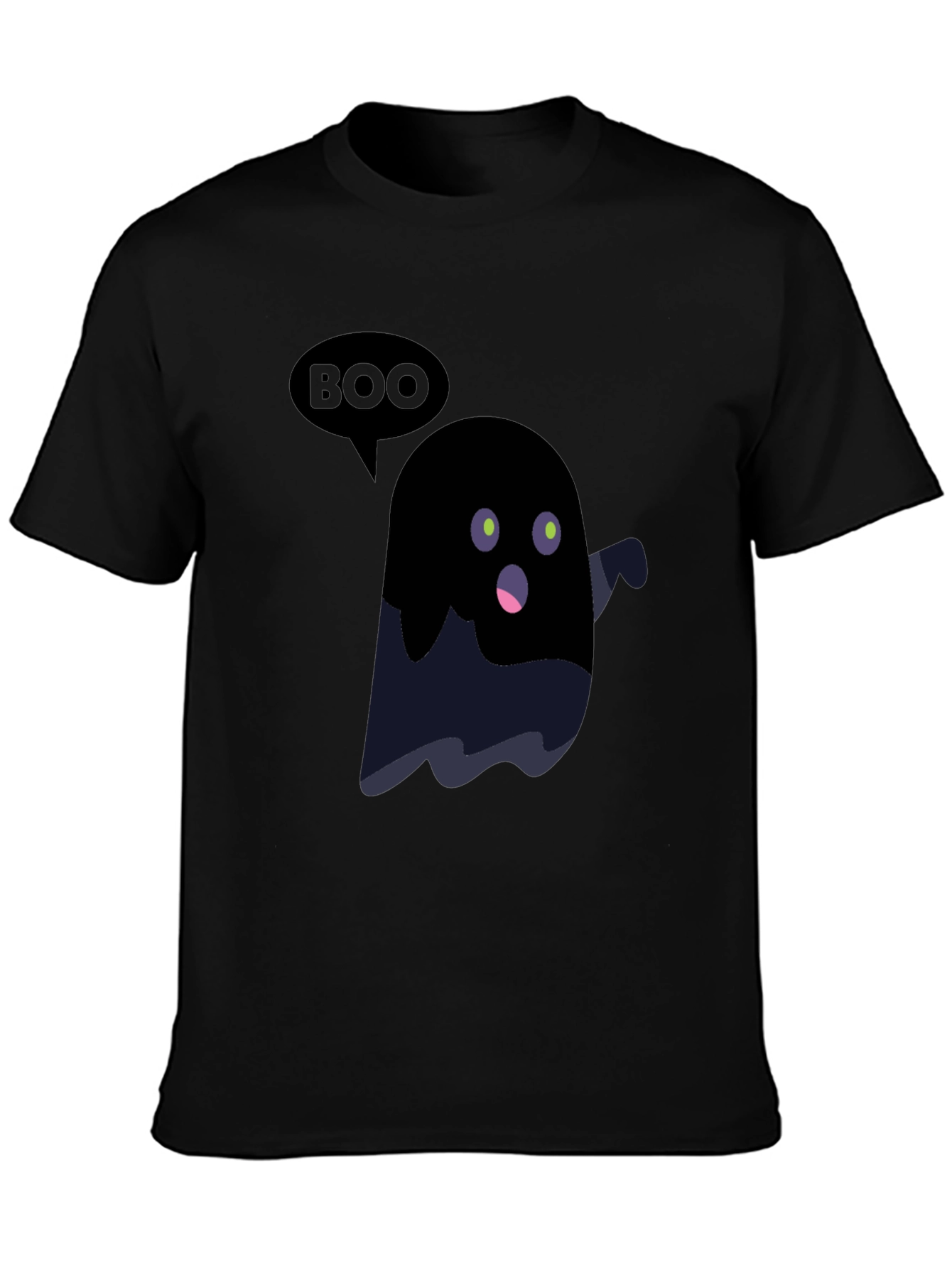 Boo Ghost Graphic Tee - Halloween T-Shirt
