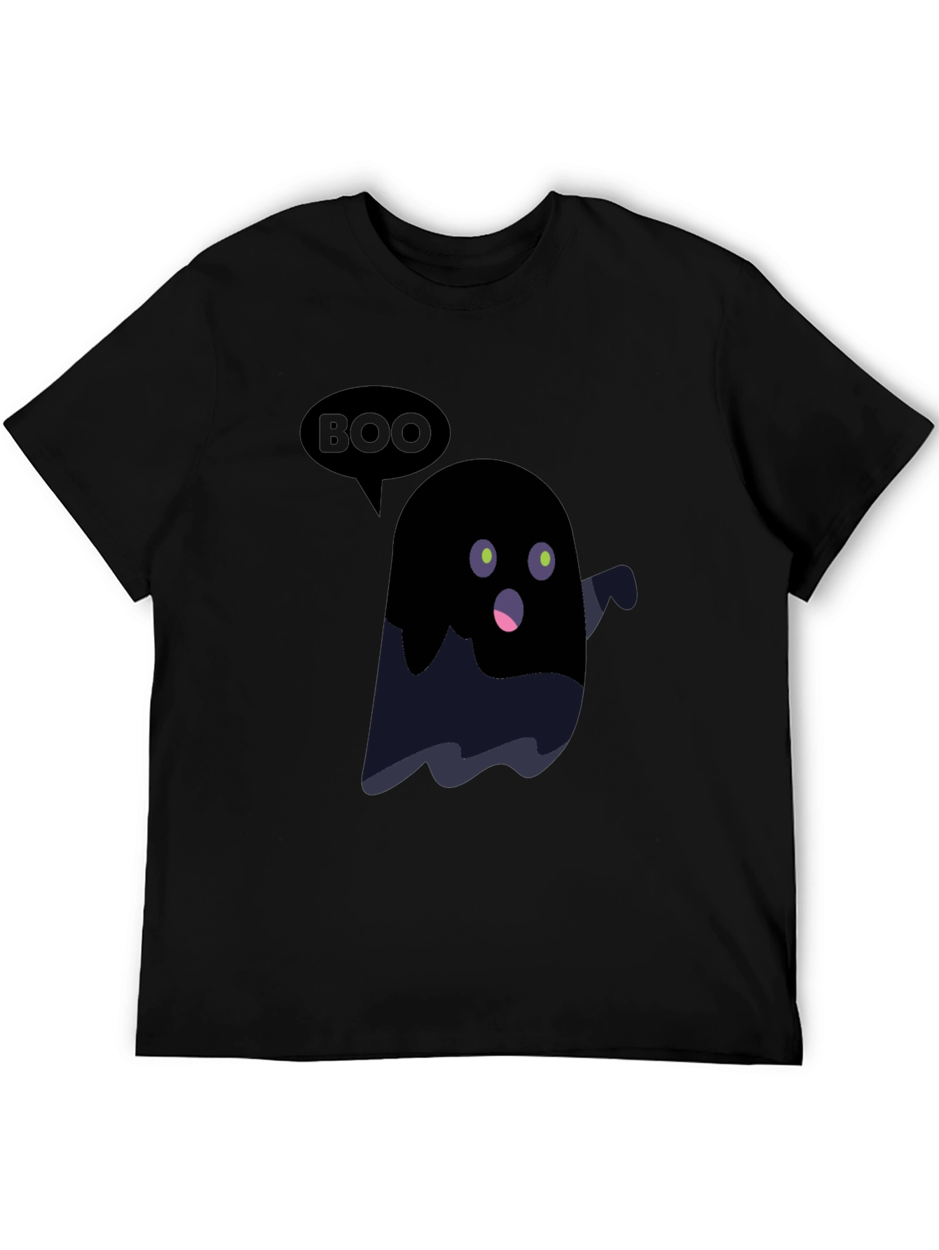Boo Ghost Graphic Tee - Halloween T-Shirt