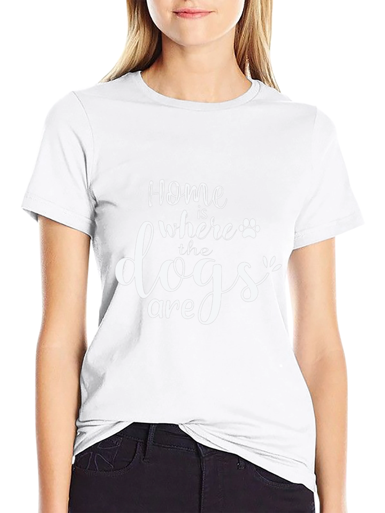 Home is Where the Dogs Are Graphic T-Shirt
