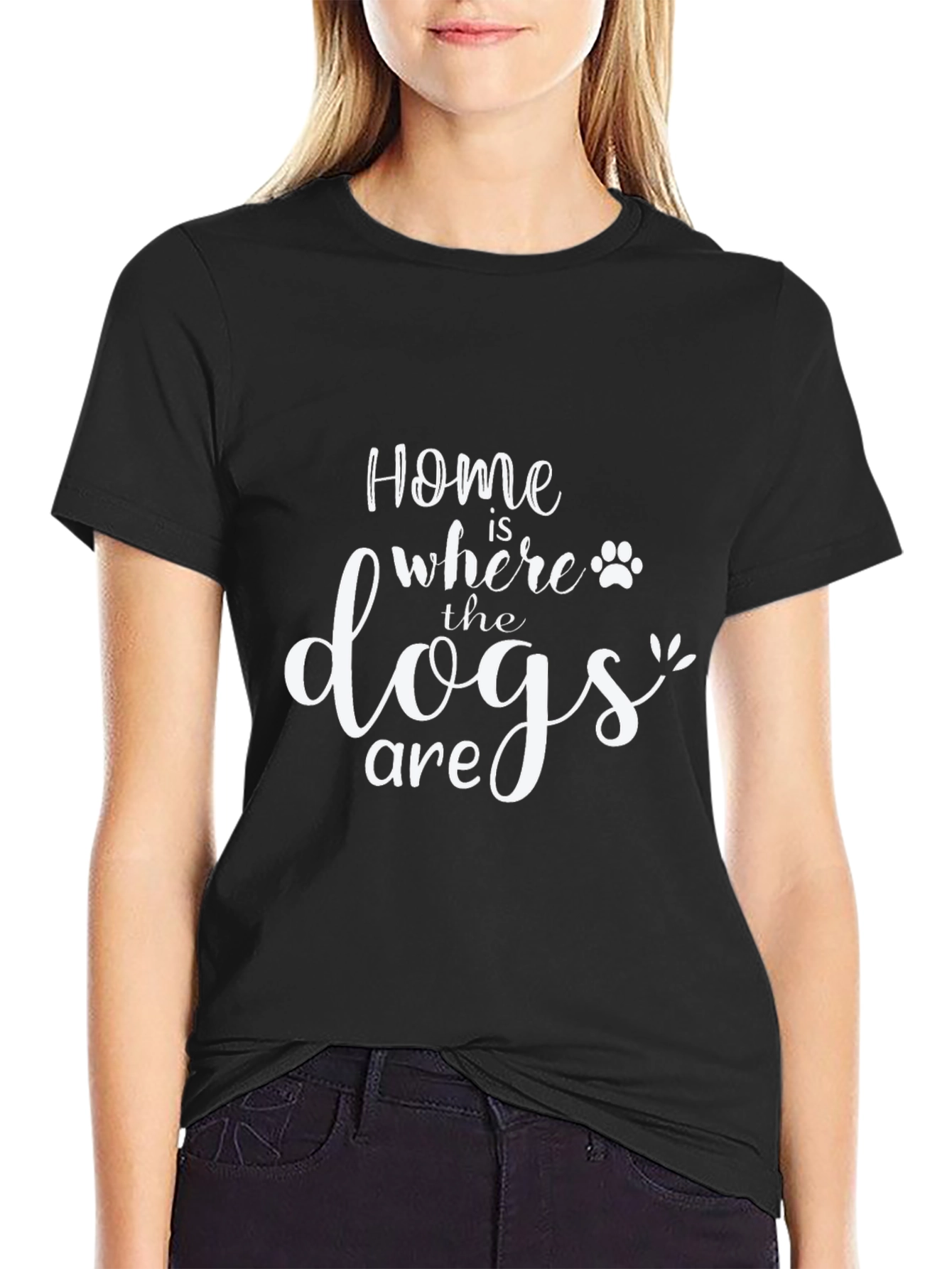 Home is Where the Dogs Are Graphic T-Shirt