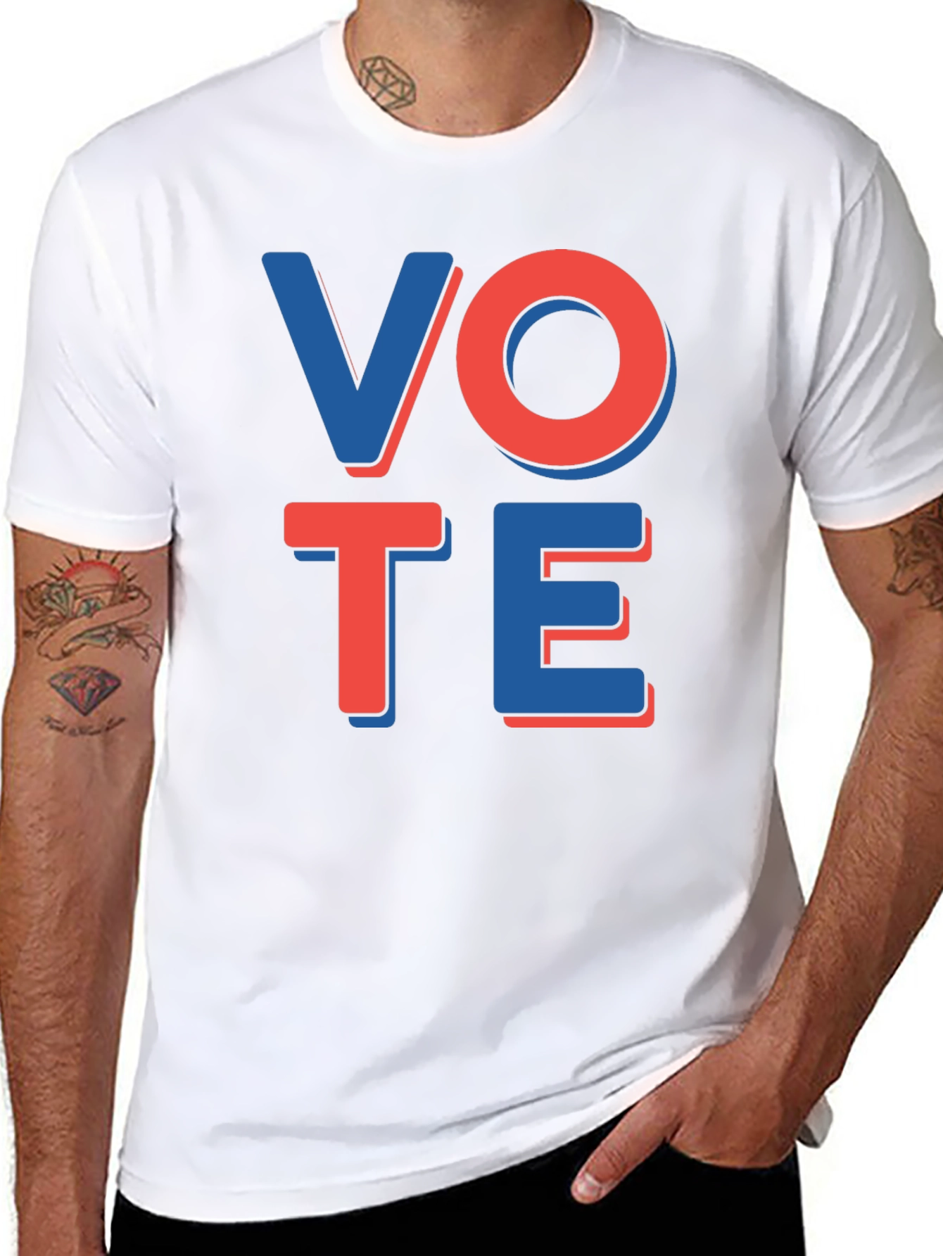 Vote Graphic Tee - Patriotic Election T-Shirt