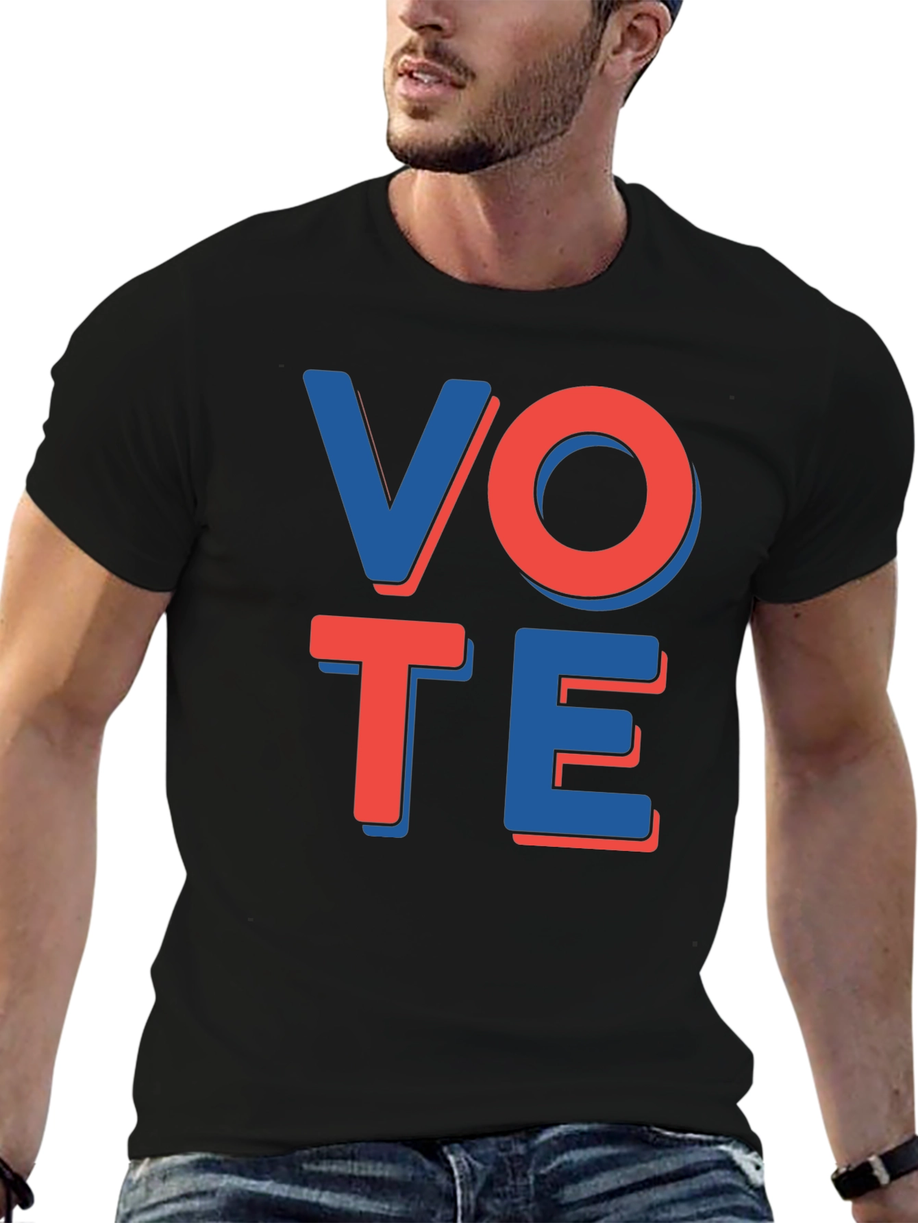 Vote Graphic Tee - Patriotic Election T-Shirt