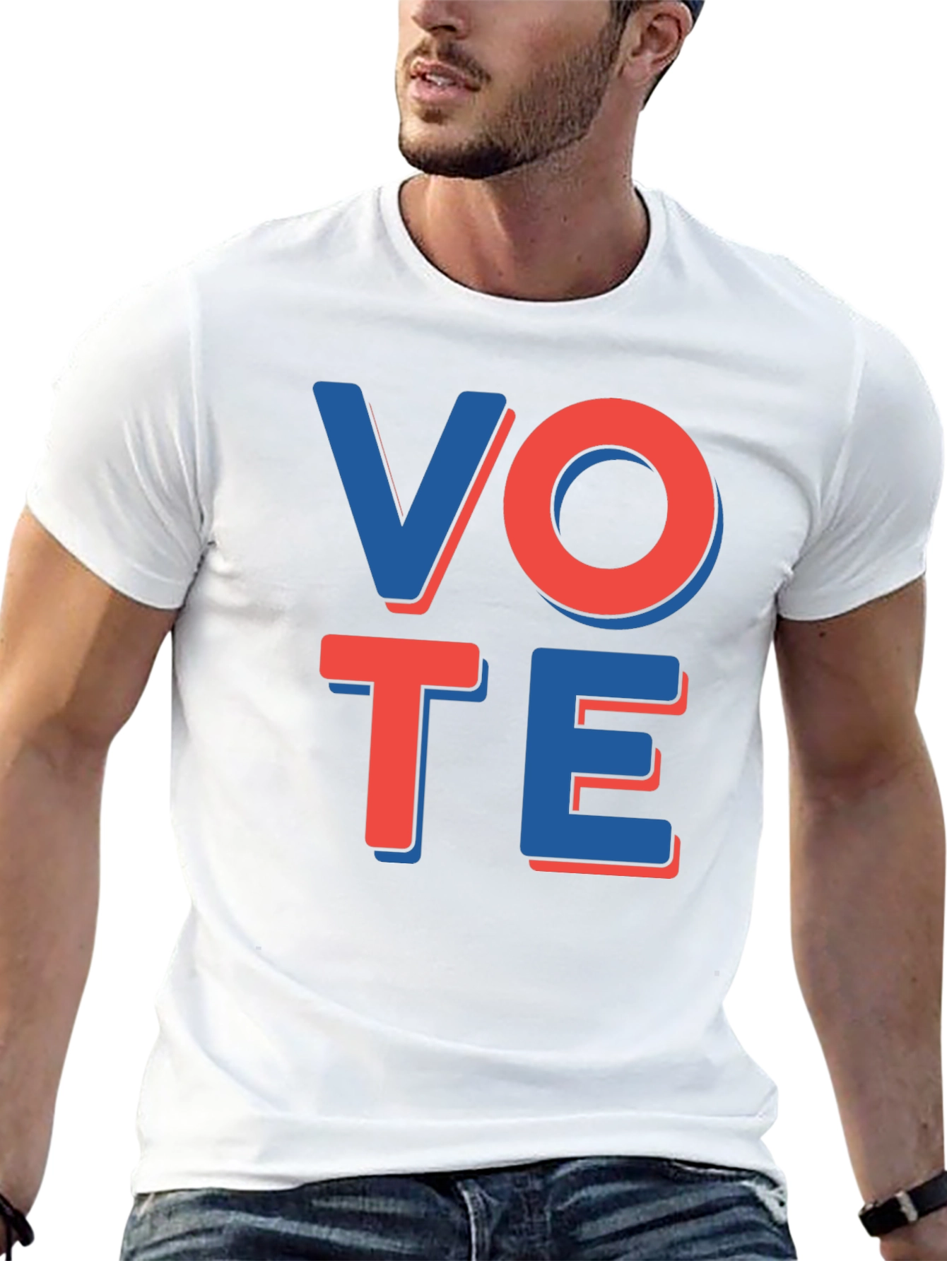 Vote Graphic Tee - Patriotic Election T-Shirt