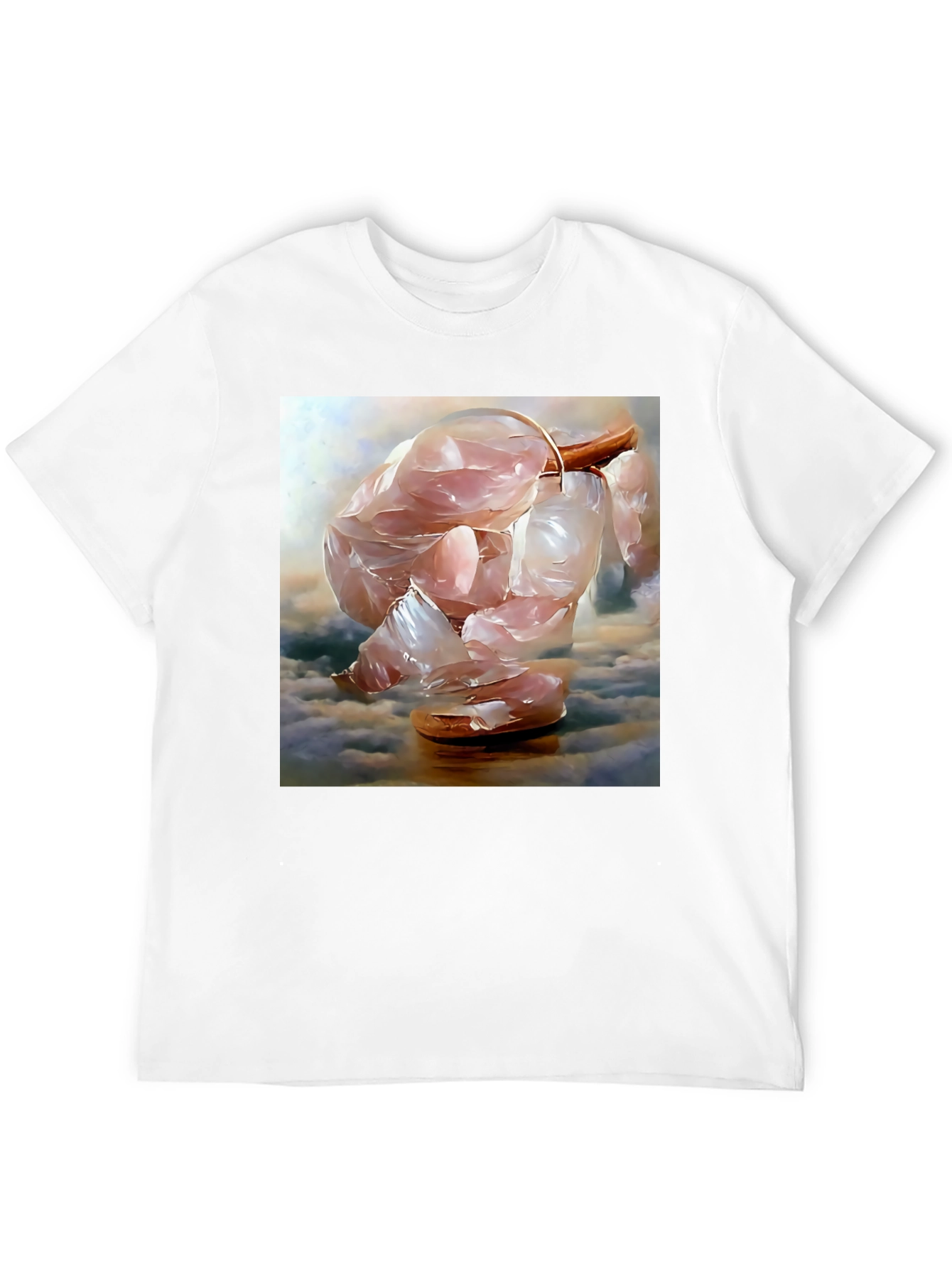Surreal Floating Meat Abstract Graphic T-Shirt