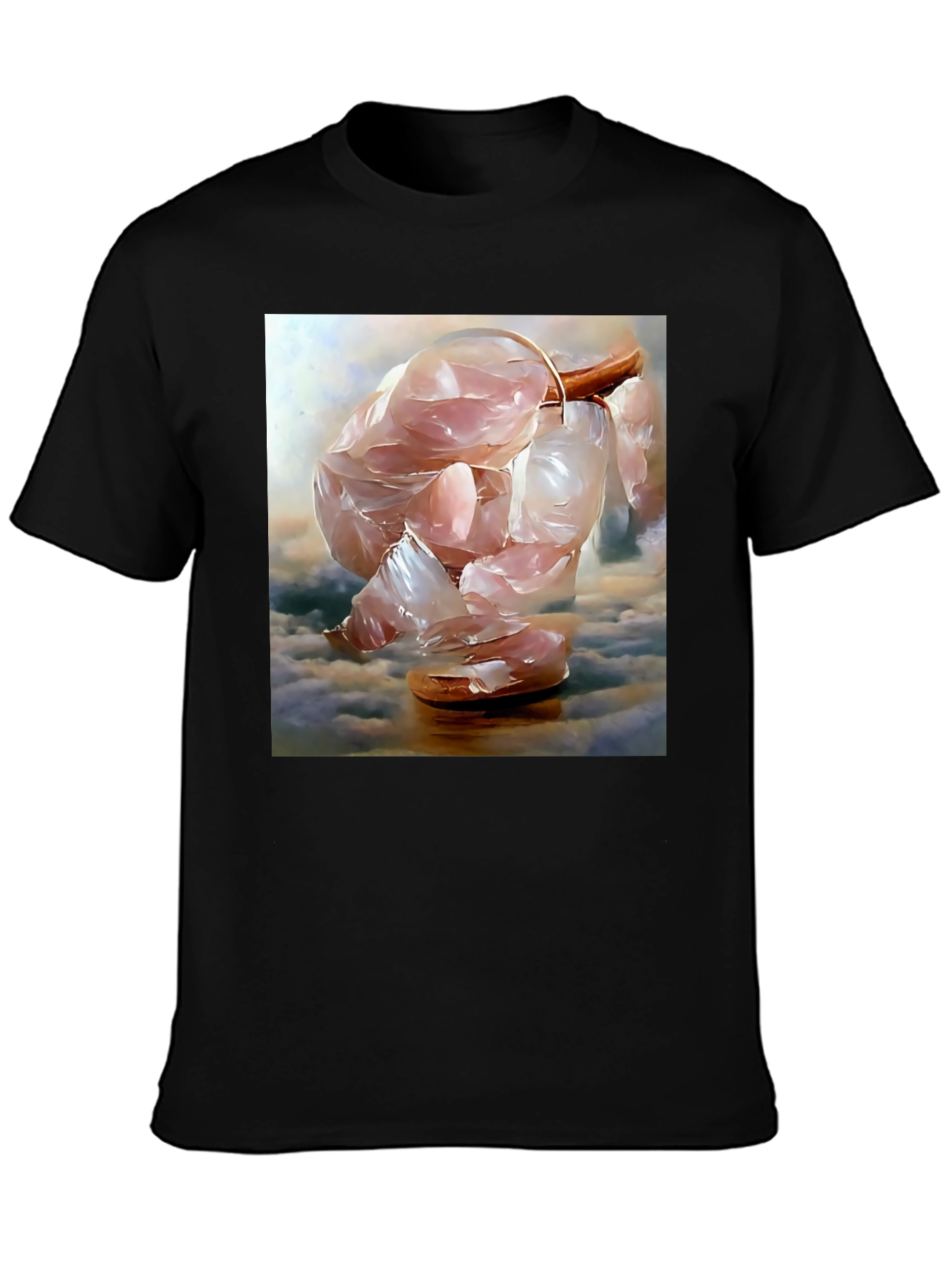 Surreal Floating Meat Abstract Graphic T-Shirt