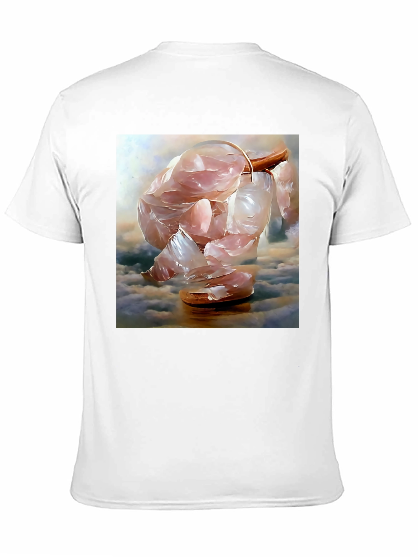Surreal Floating Meat Abstract Graphic T-Shirt