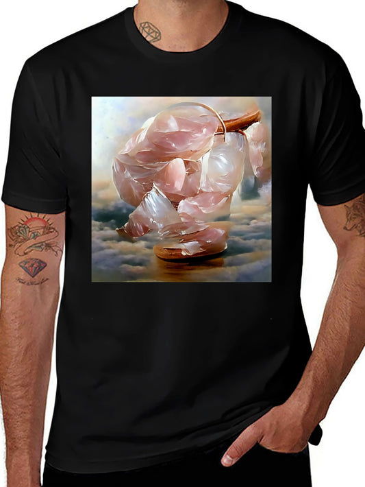 Surreal Floating Meat Abstract Graphic T-Shirt