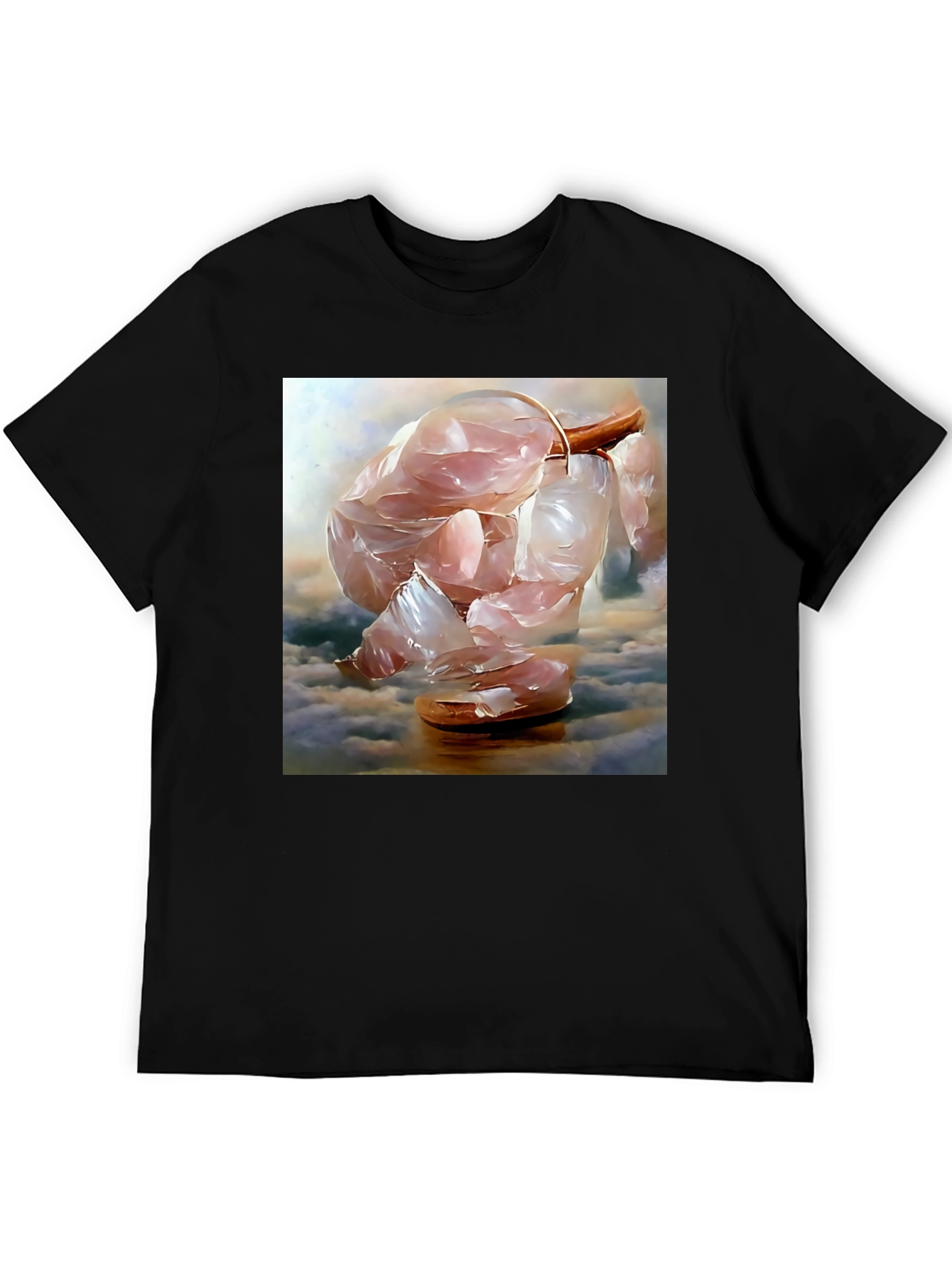 Surreal Floating Meat Abstract Graphic T-Shirt