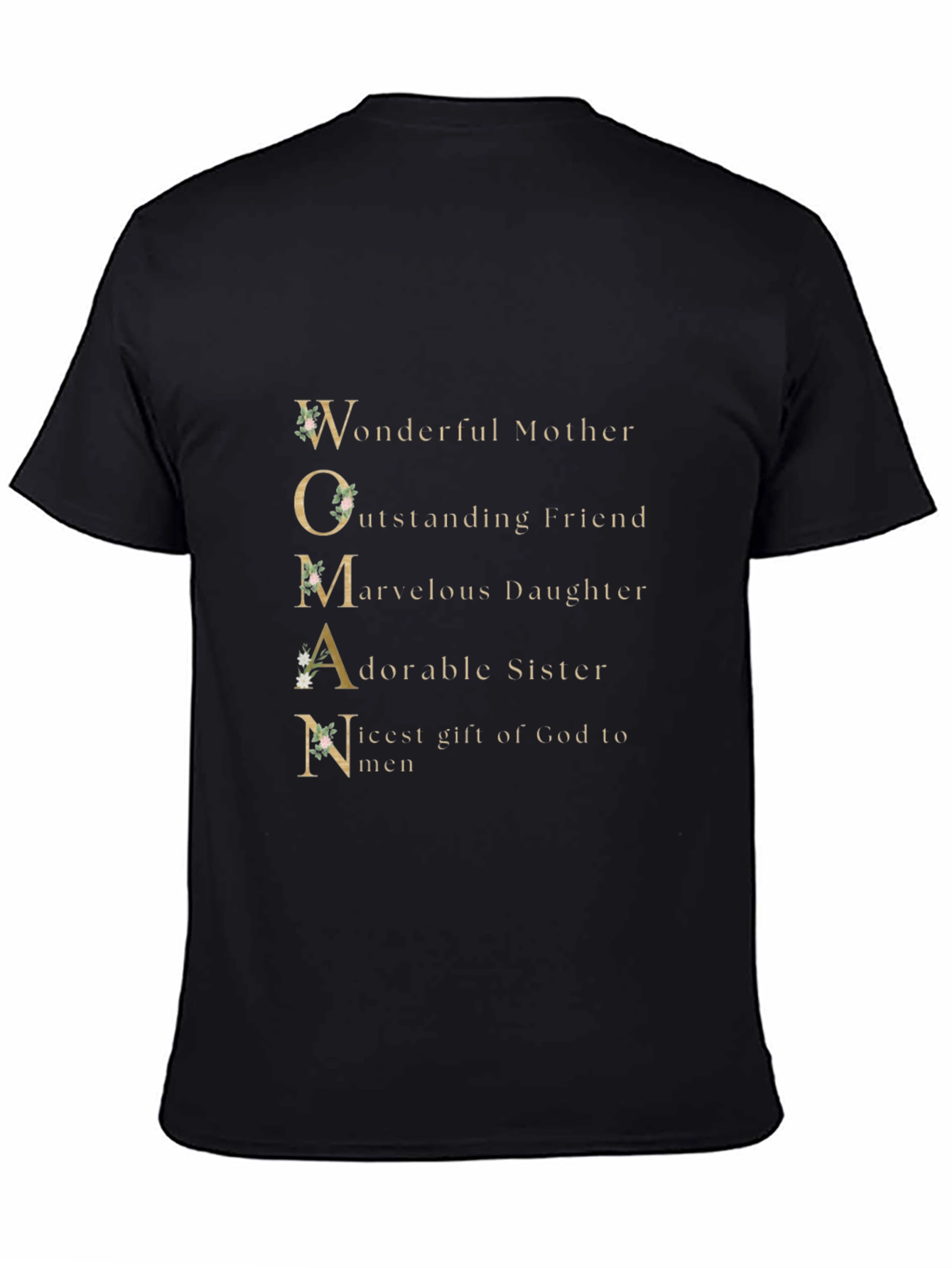 WOMAN Wonderful Mother Graphic T-Shirt