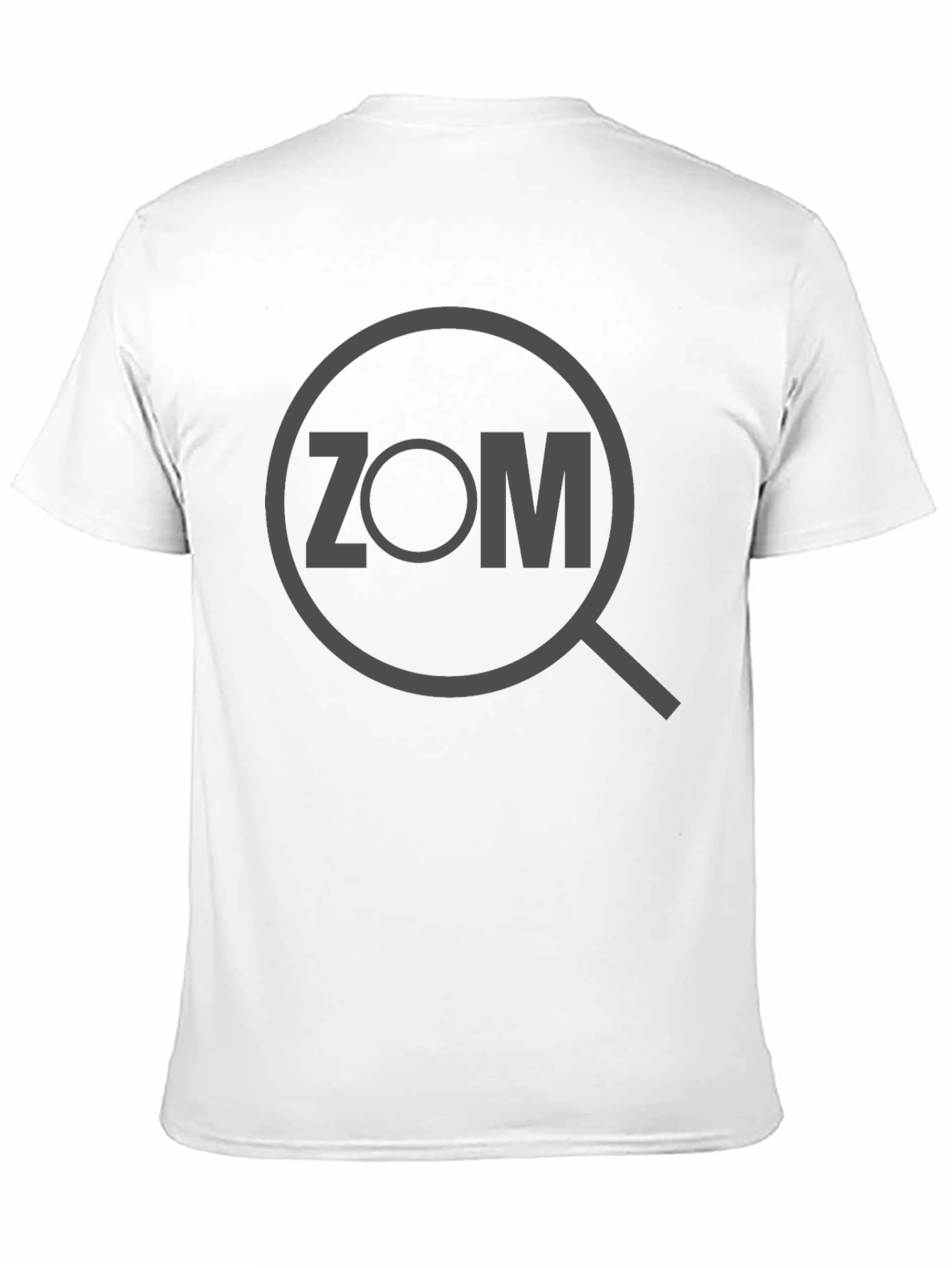 ZOM Magnifying Glass Graphic Tee - Black