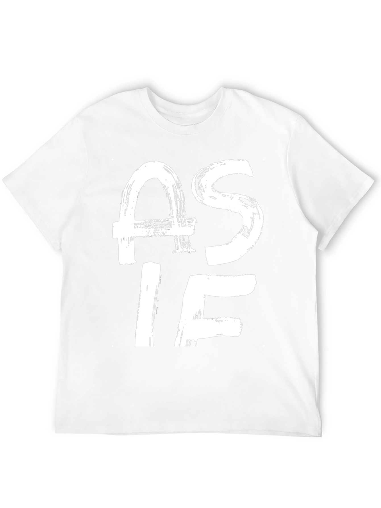 As If Graphic Tee - Black T-Shirt