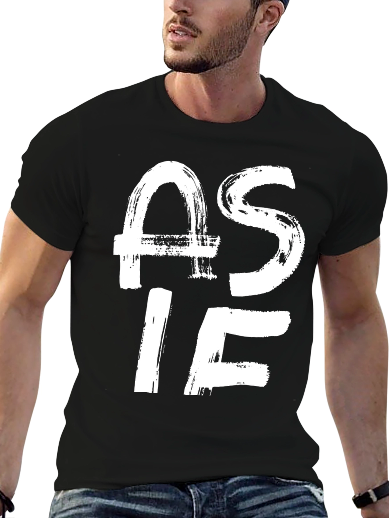 As If Graphic Tee - Black T-Shirt