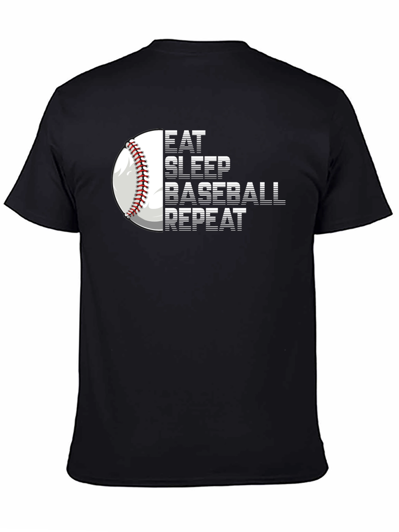 Eat Sleep Baseball Repeat T-Shirt