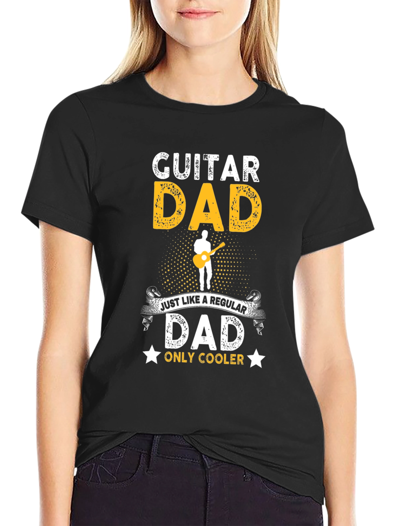 Guitar Dad T-Shirt - Cool Fathers Day Gift