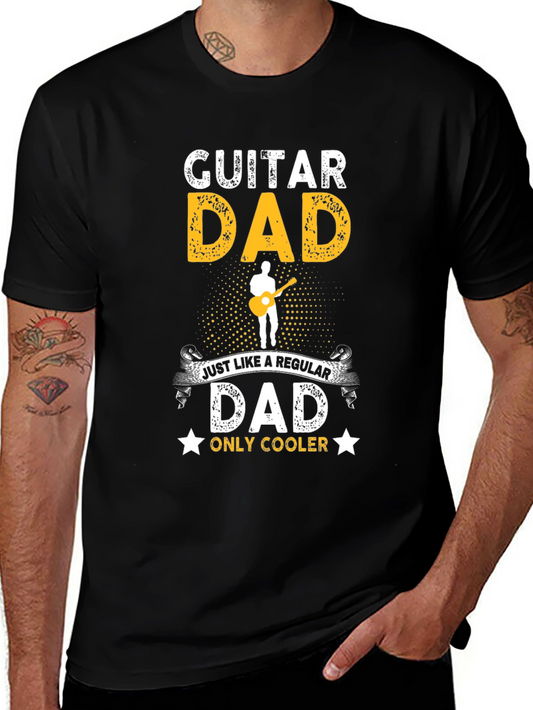 Guitar Dad T-Shirt - Cool Fathers Day Gift