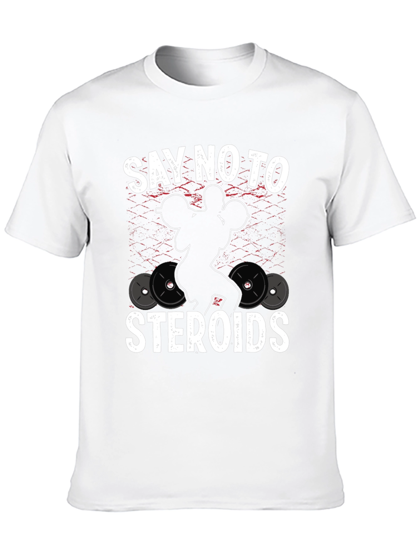 Say No To Steroids Weightlifting T-Shirt