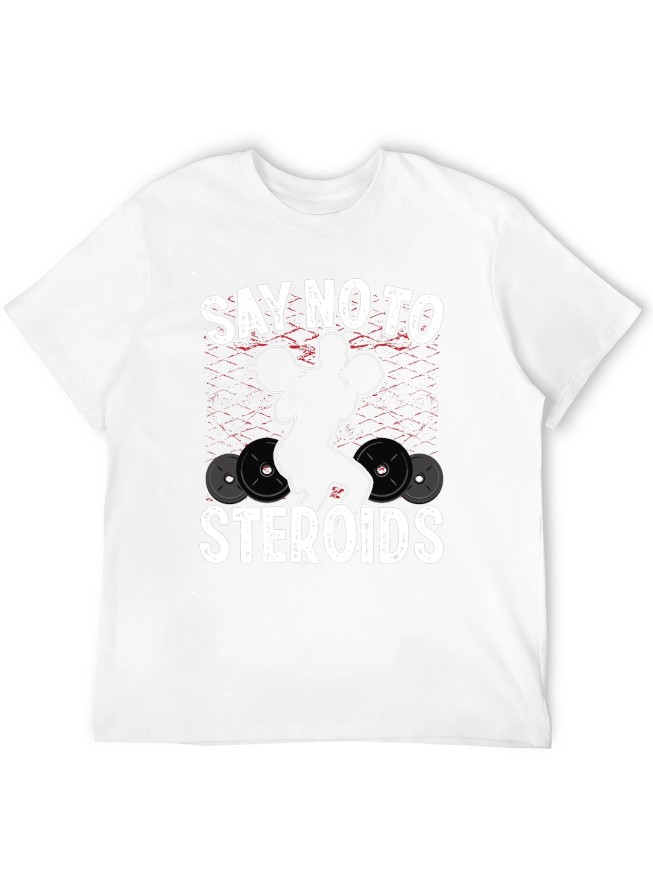Say No To Steroids Weightlifting T-Shirt