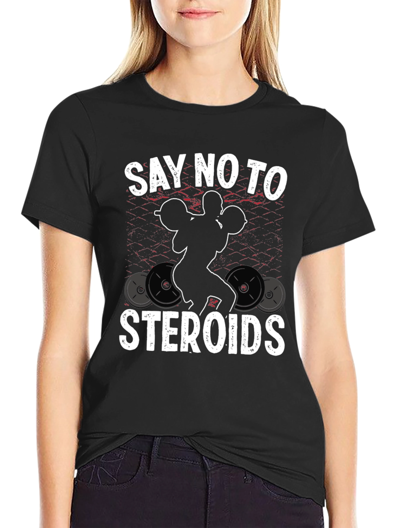 Say No To Steroids Weightlifting T-Shirt