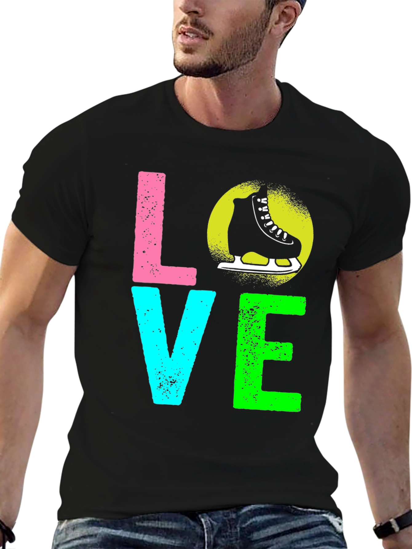 I Love Skating T-Shirt - Novelty Tee