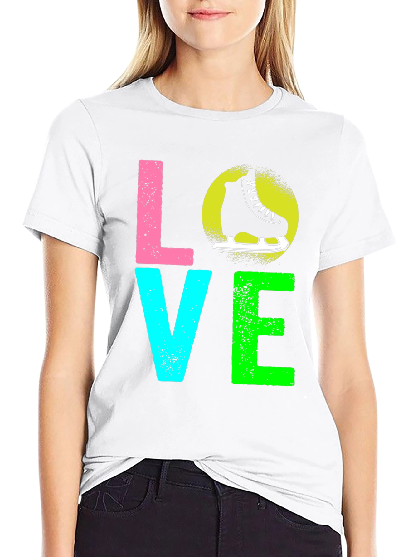 I Love Skating T-Shirt - Novelty Tee