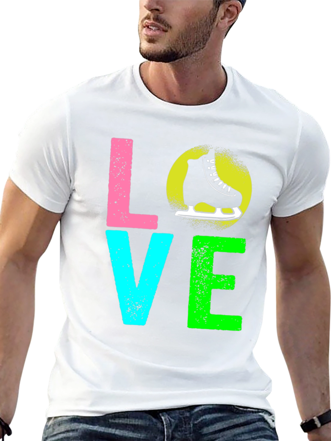 I Love Skating T-Shirt - Novelty Tee