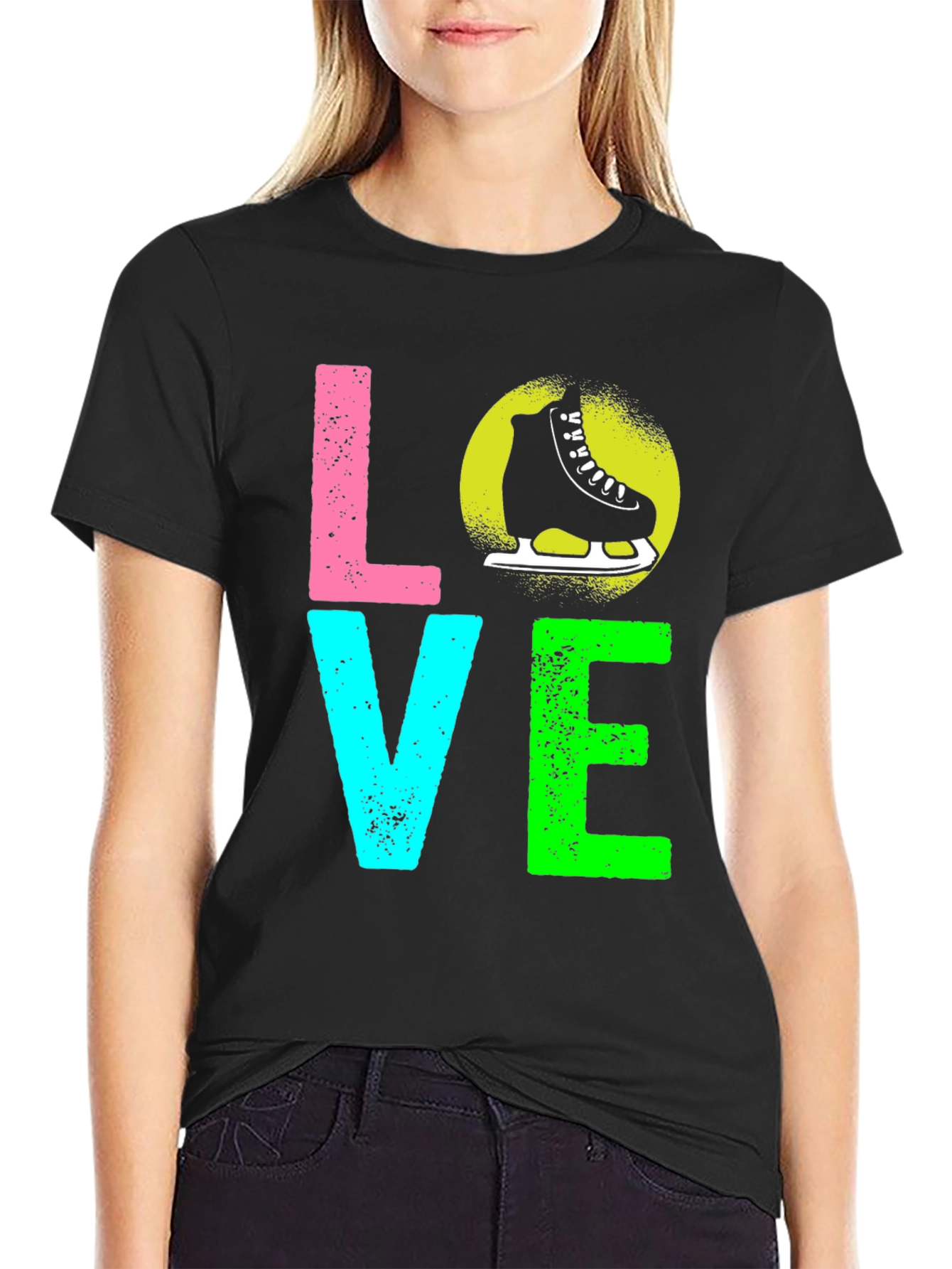 I Love Skating T-Shirt - Novelty Tee