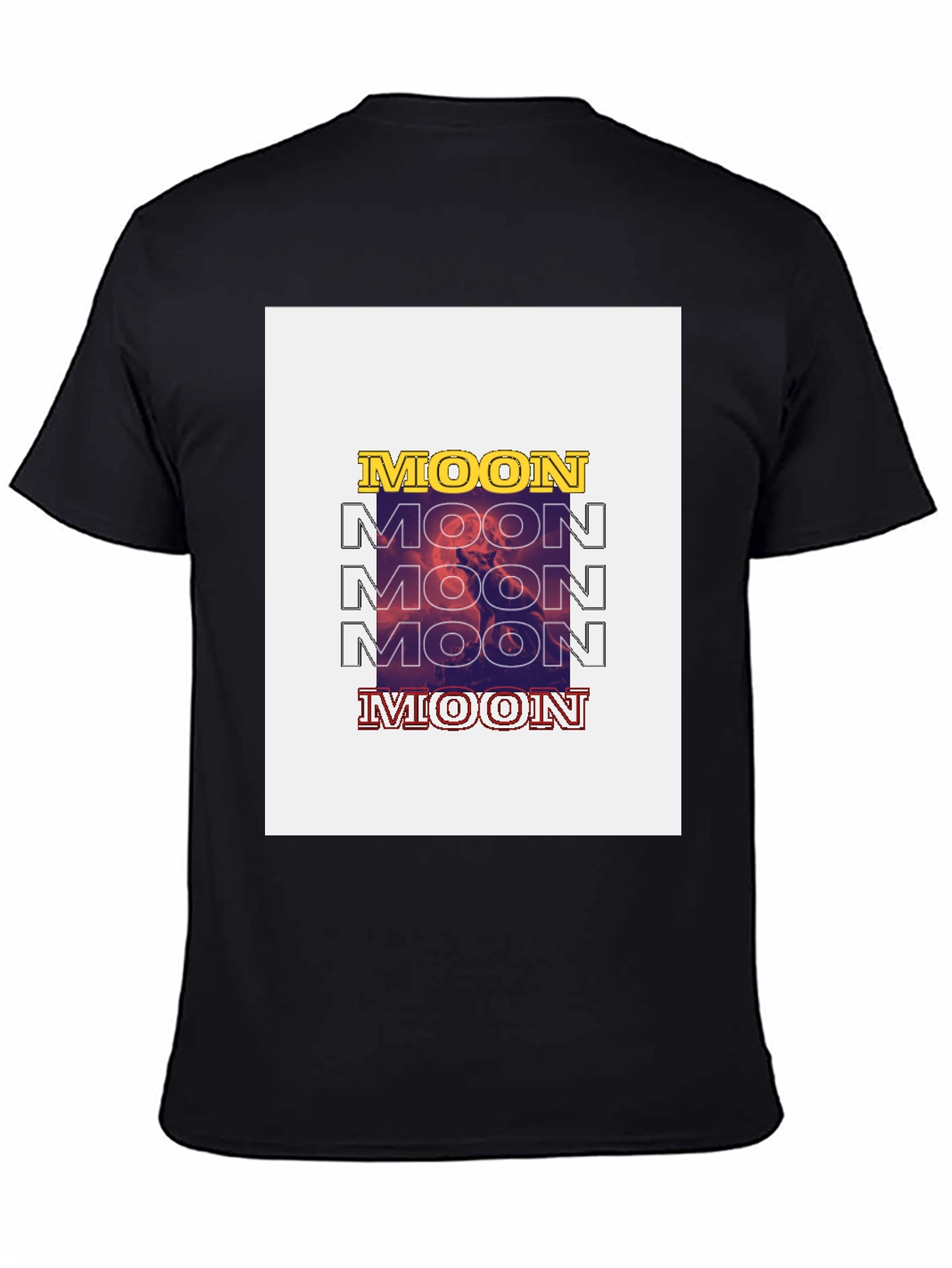Moon Graphic T-Shirt - Trendy Streetwear