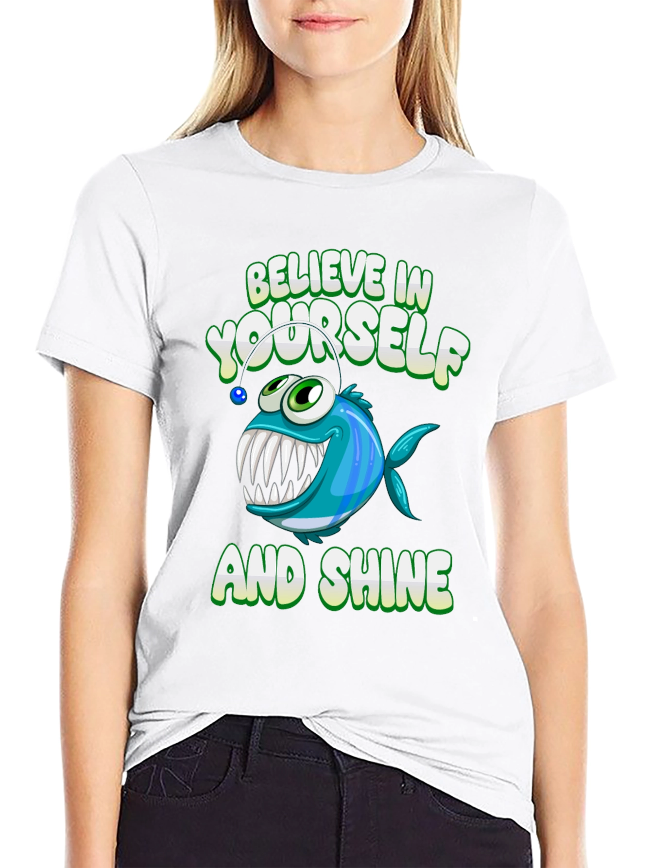 Believe in Yourself & Shine Graphic Tee