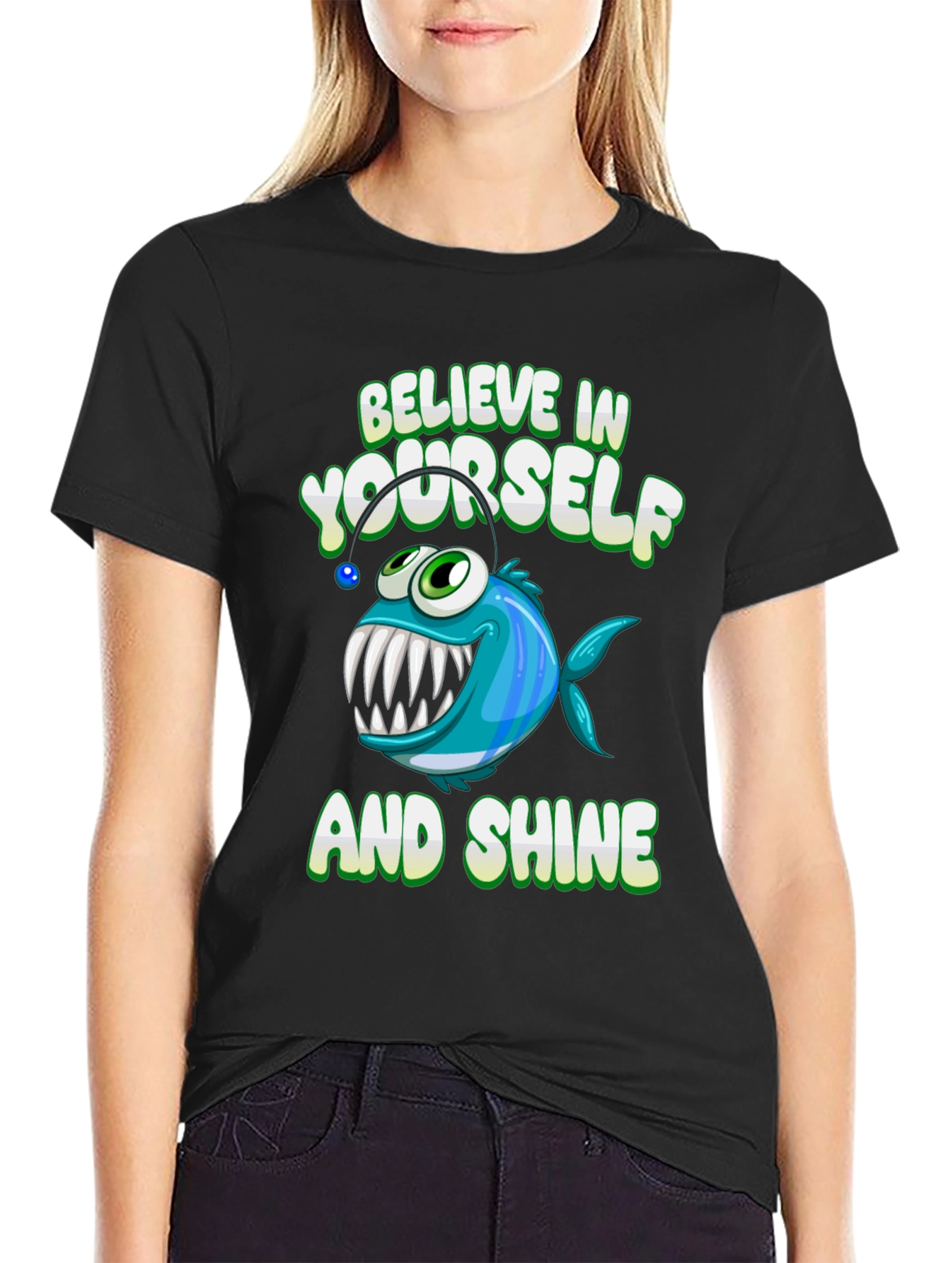 Believe in Yourself & Shine Graphic Tee