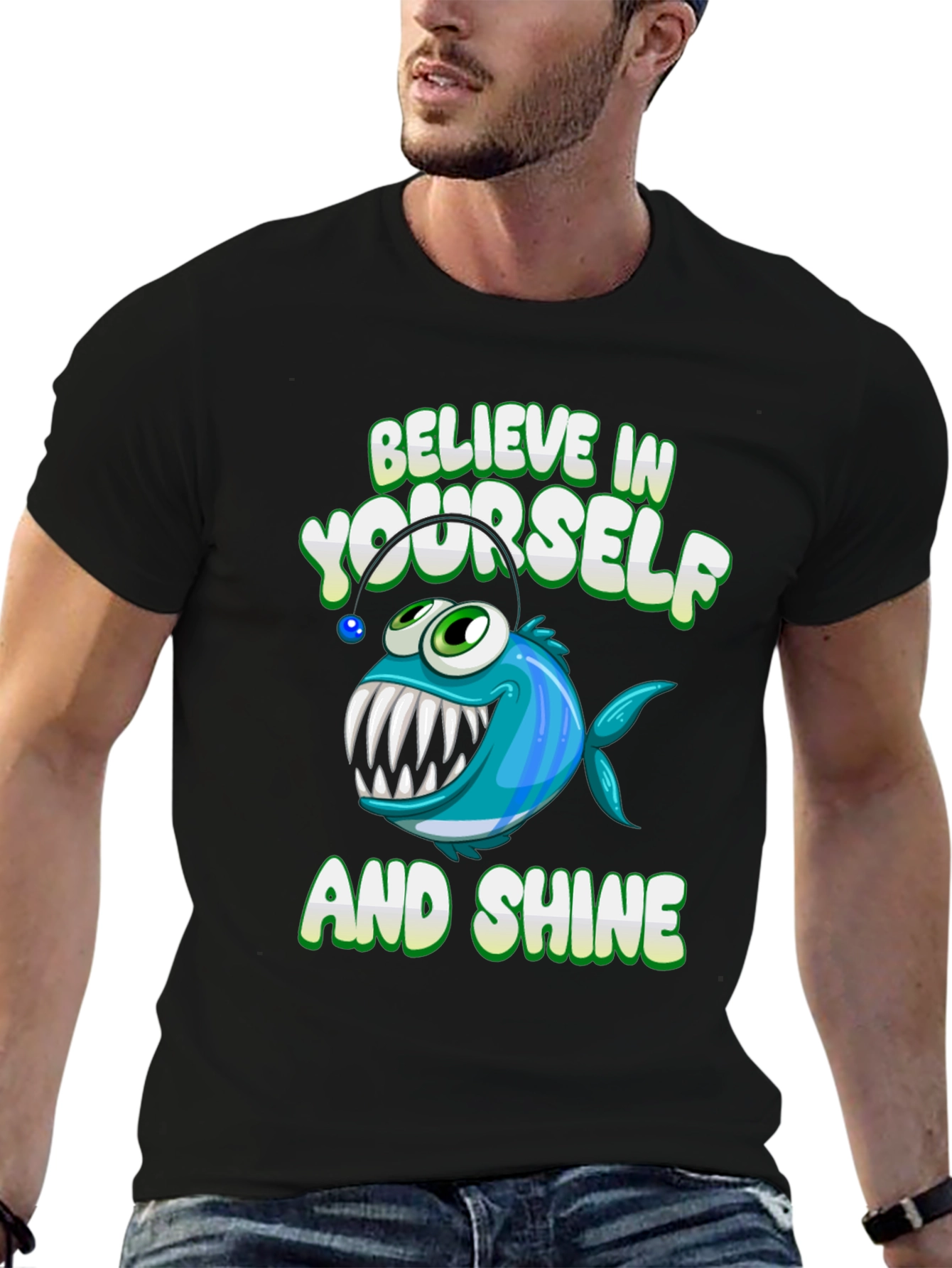 Believe in Yourself & Shine Graphic Tee