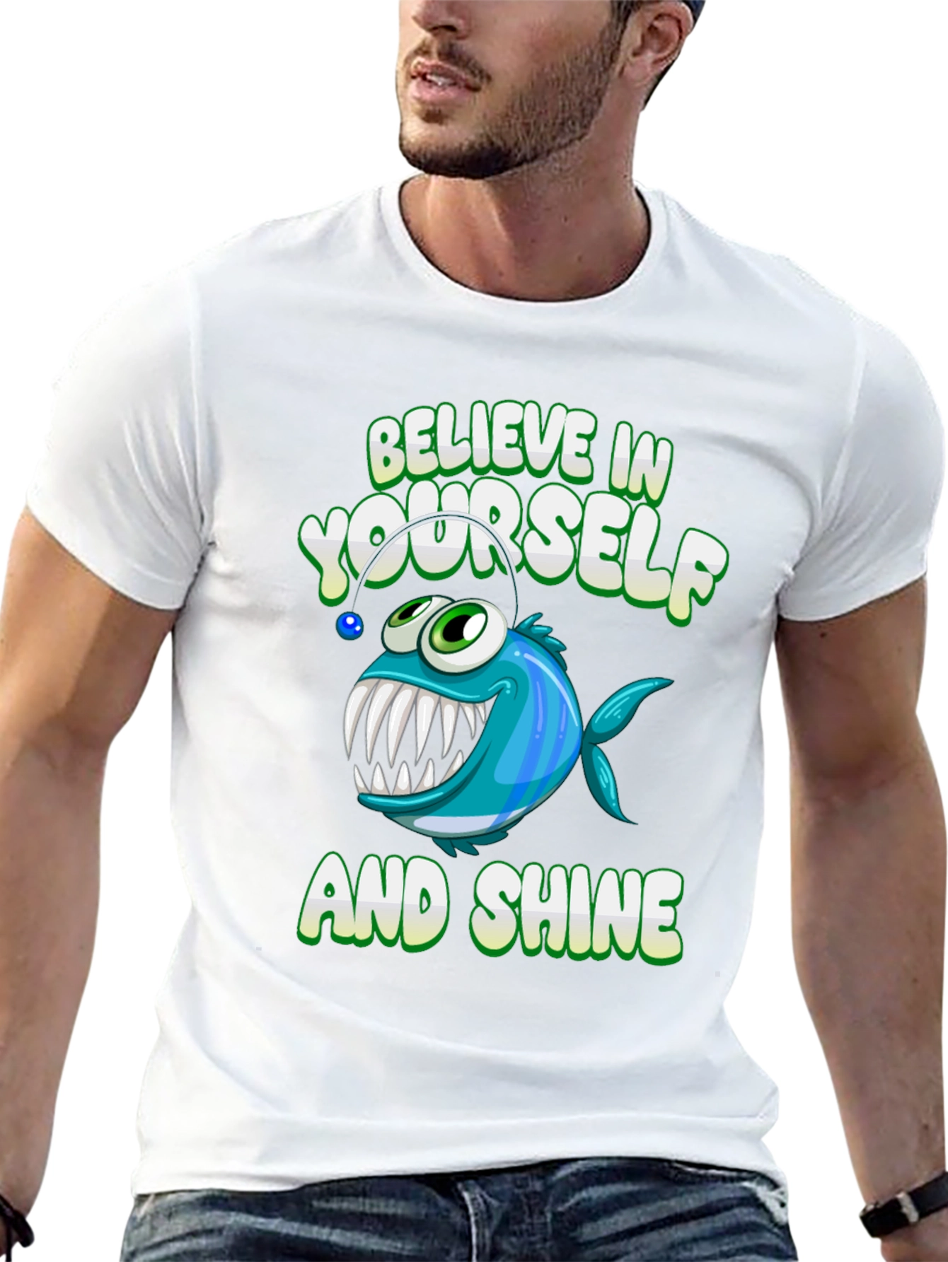 Believe in Yourself & Shine Graphic Tee