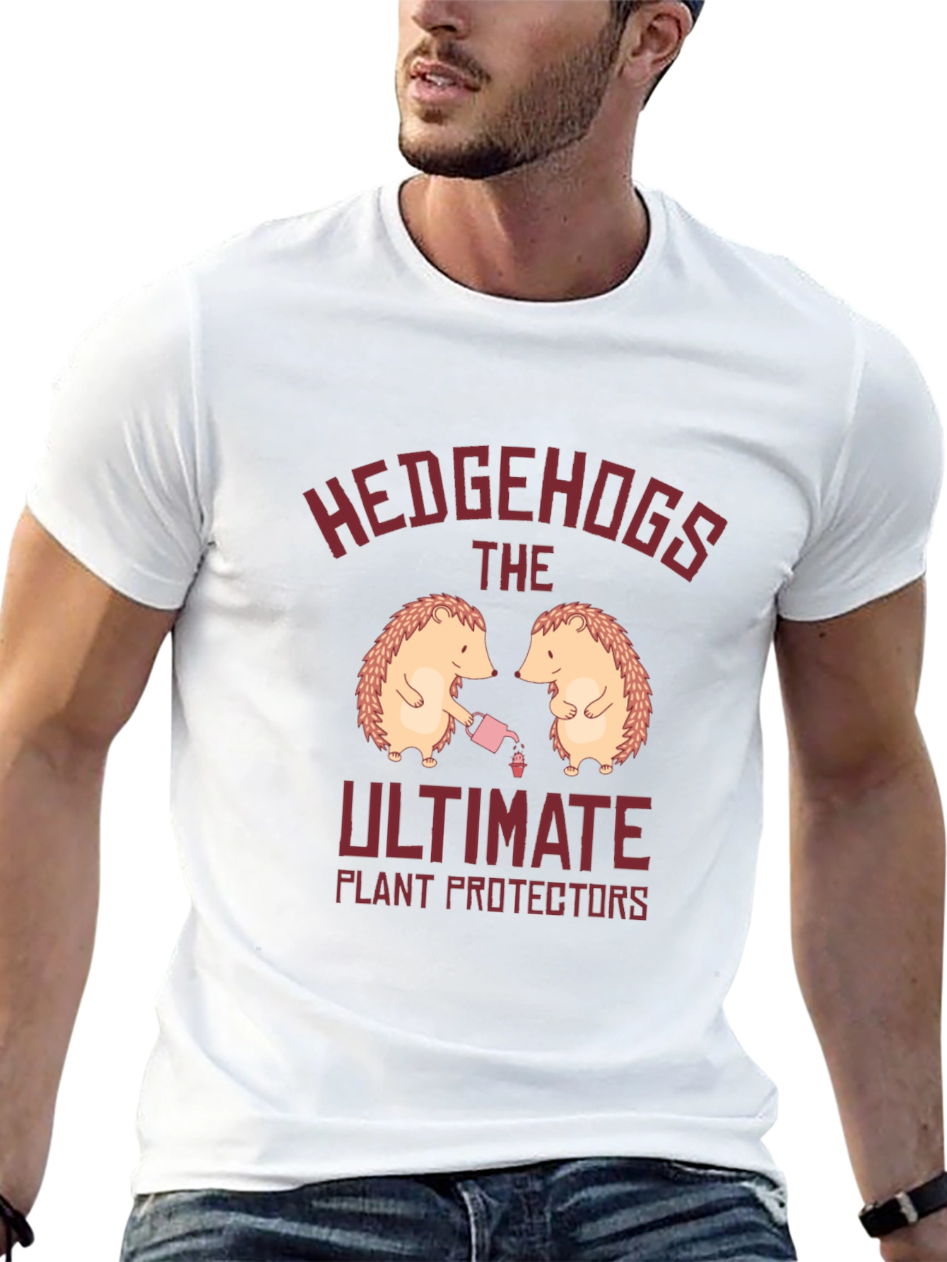 Hedgehogs Ultimate Plant Protectors Graphic Tee