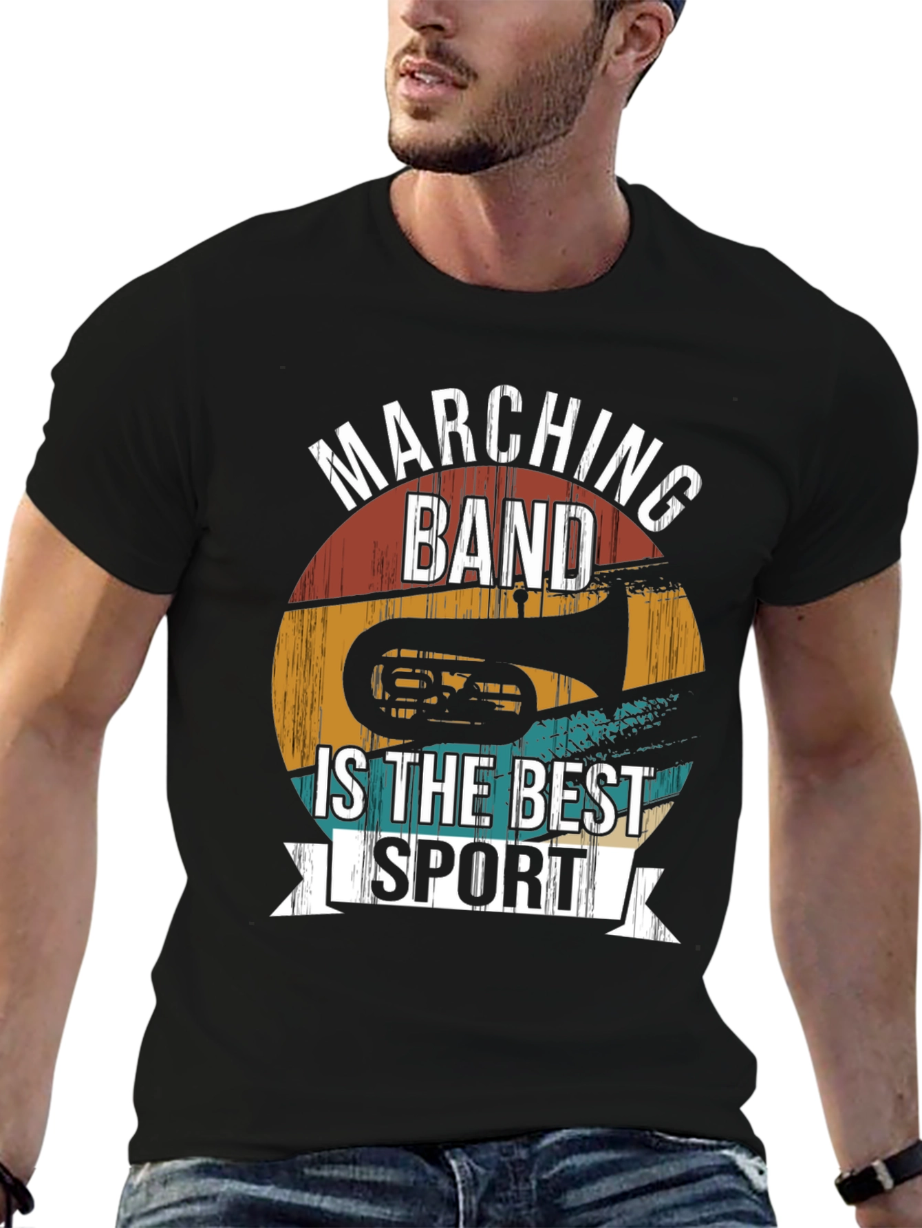 Marching Band Best Sport Tee