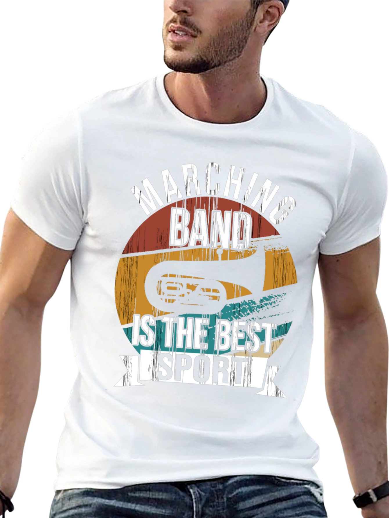 Marching Band Best Sport Tee