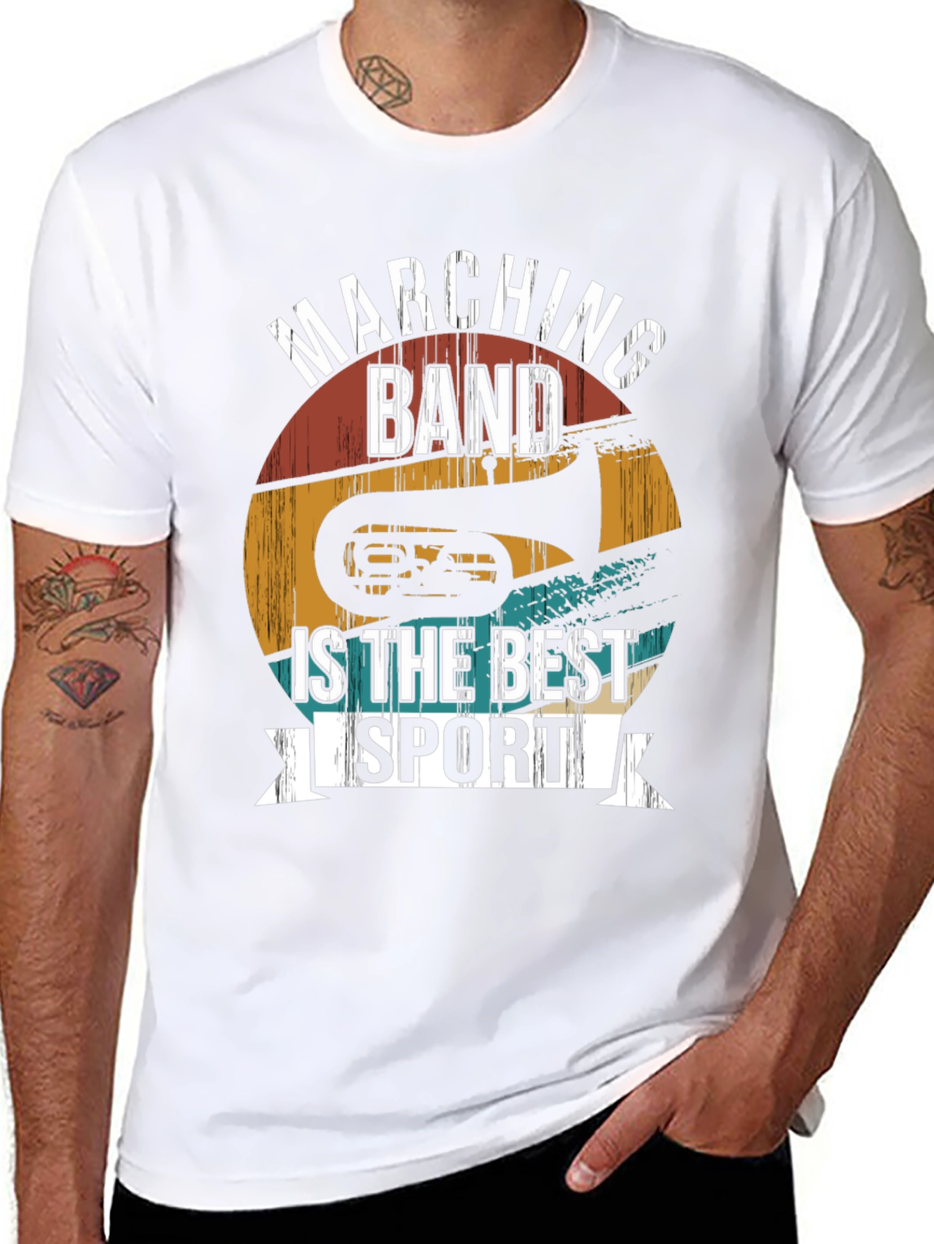 Marching Band Best Sport Tee