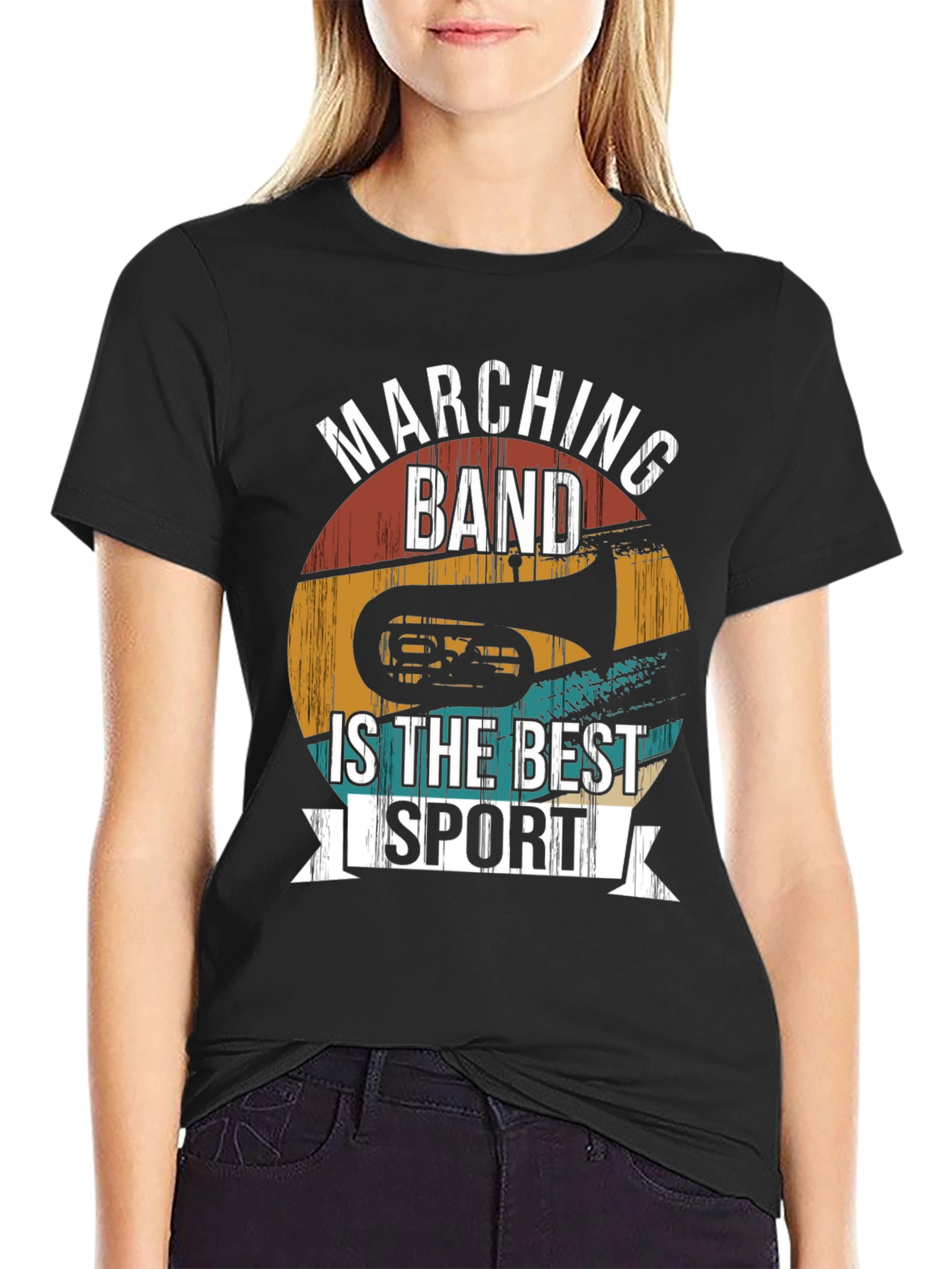 Marching Band Best Sport Tee