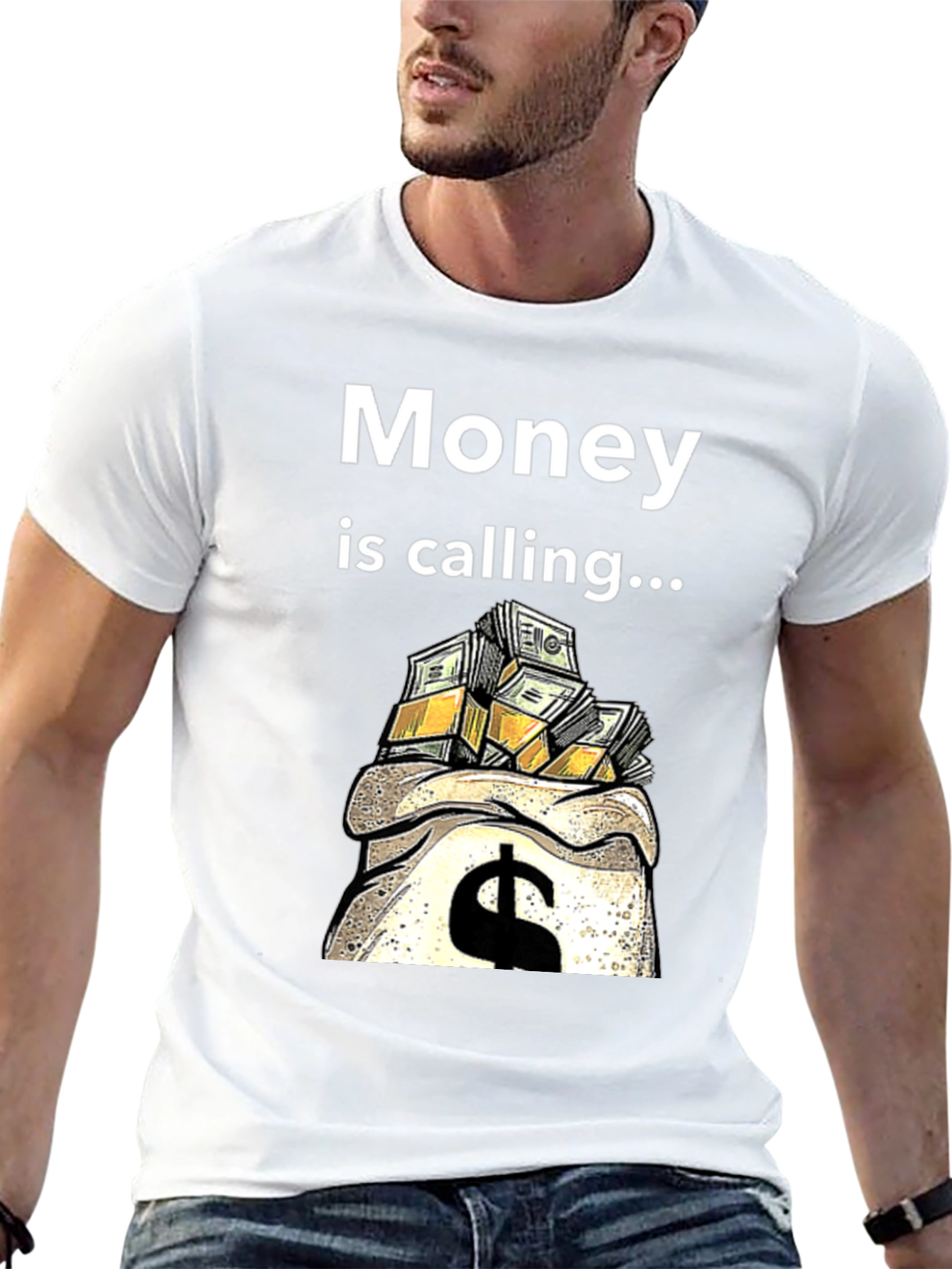Money Calling Graphic Tee