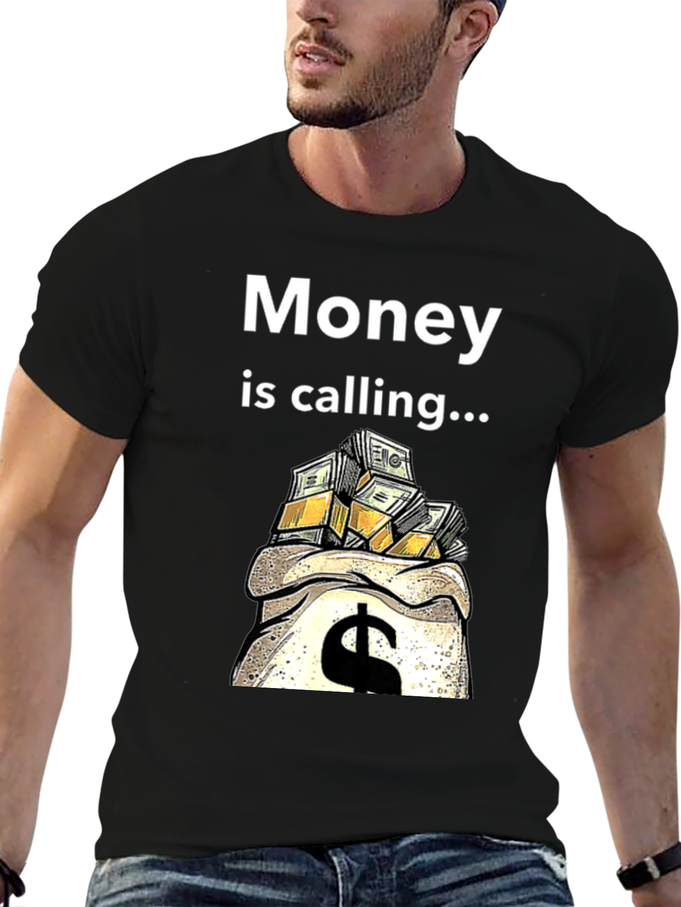 Money Calling Graphic Tee